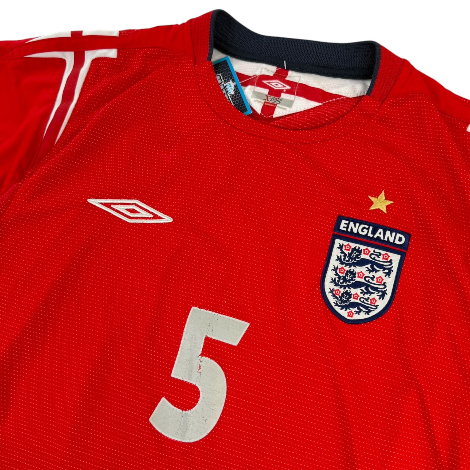 England 2004 Away Shirt, Gerrard 5 (M)