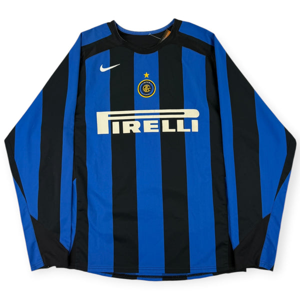 Inter Milan 2005 L/S Home Shirt, Martins 30 (L)