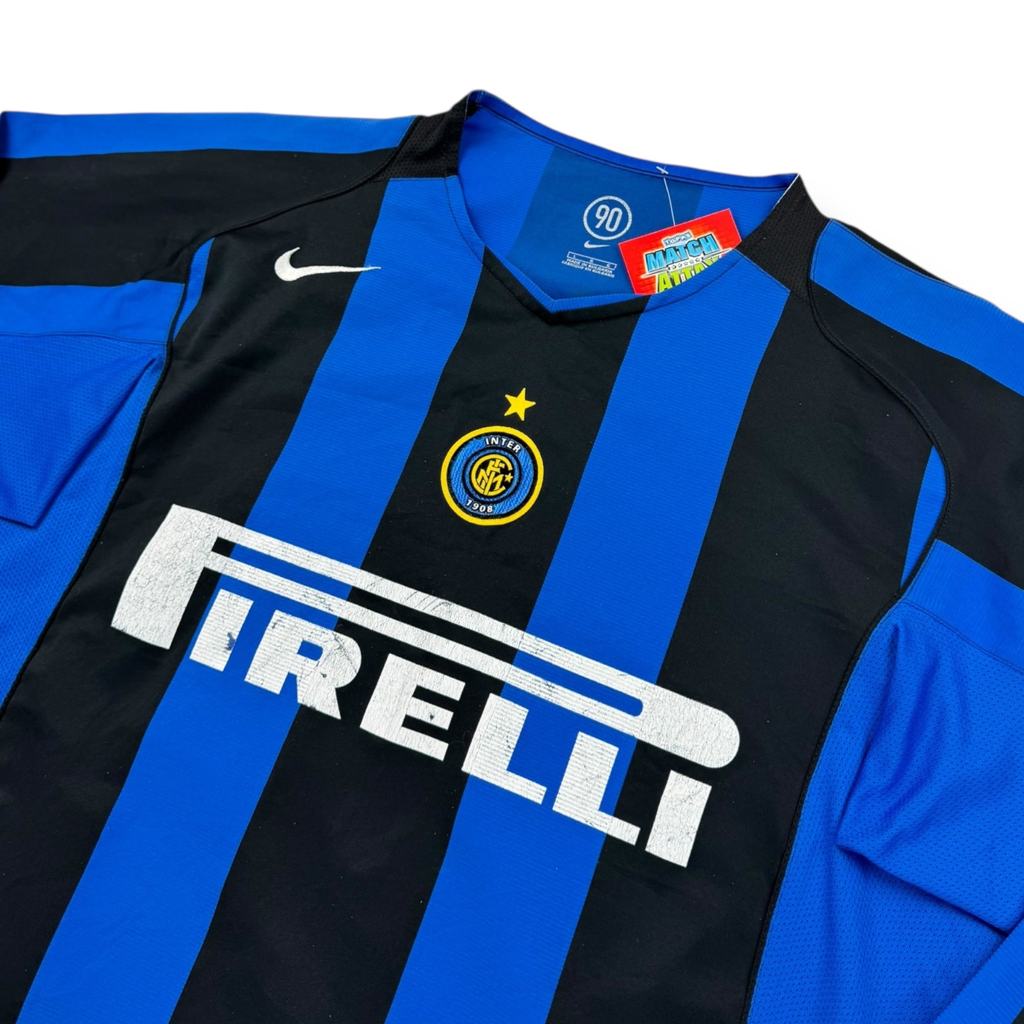 Inter Milan 2004 L/S Home Shirt (L)