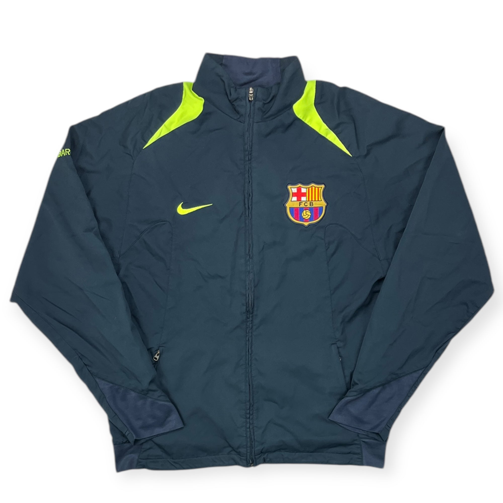 FC Barcelona 2005 Tracksuit Jacket (M)