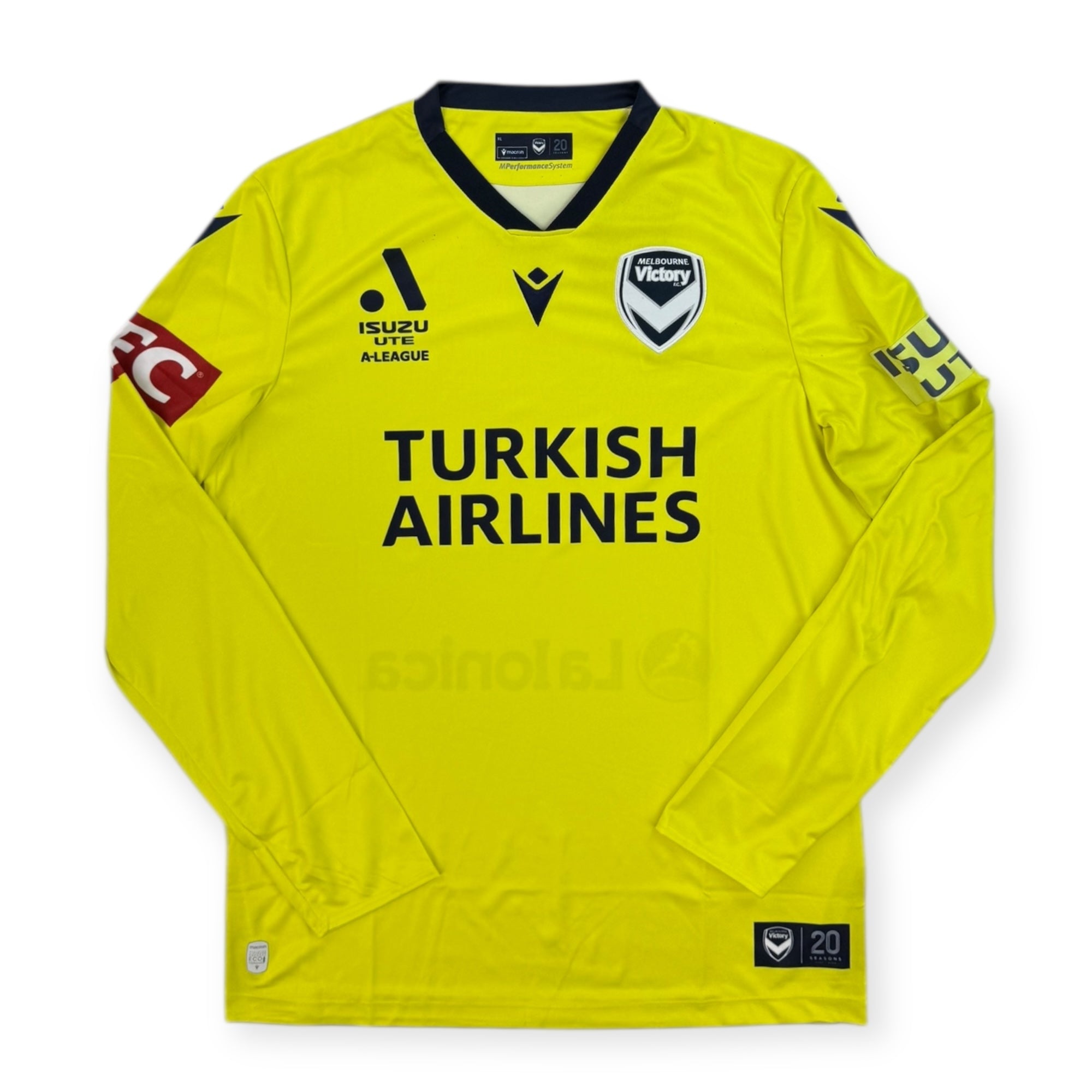 Melbourne Victory 2024 L/S GK Shirt, BNWT (XL)