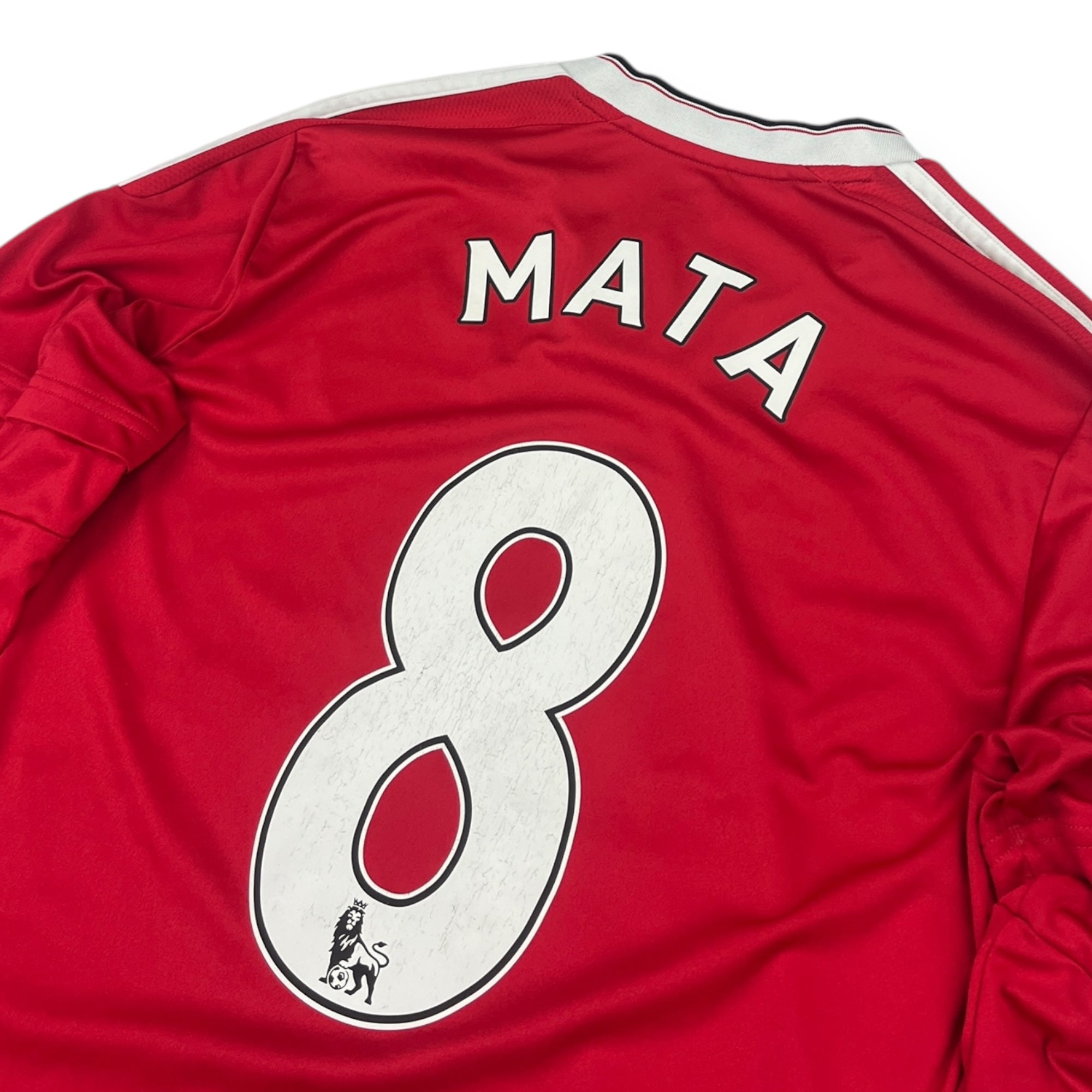 Manchester United 2016 L/S Home Shirt, Mata 8 (S)