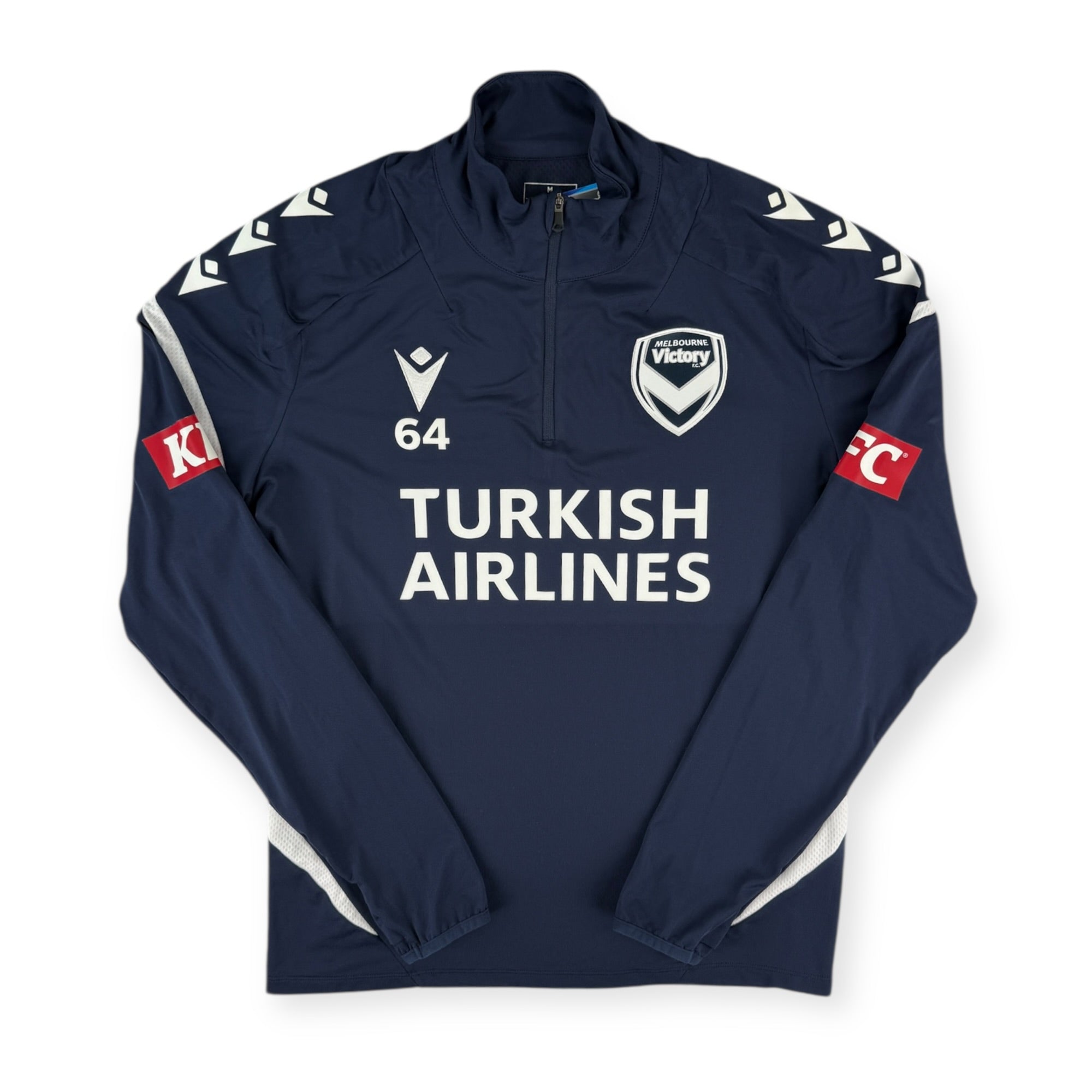 Juan Mata Melbourne Victory 2025 1/4 Zip (M)