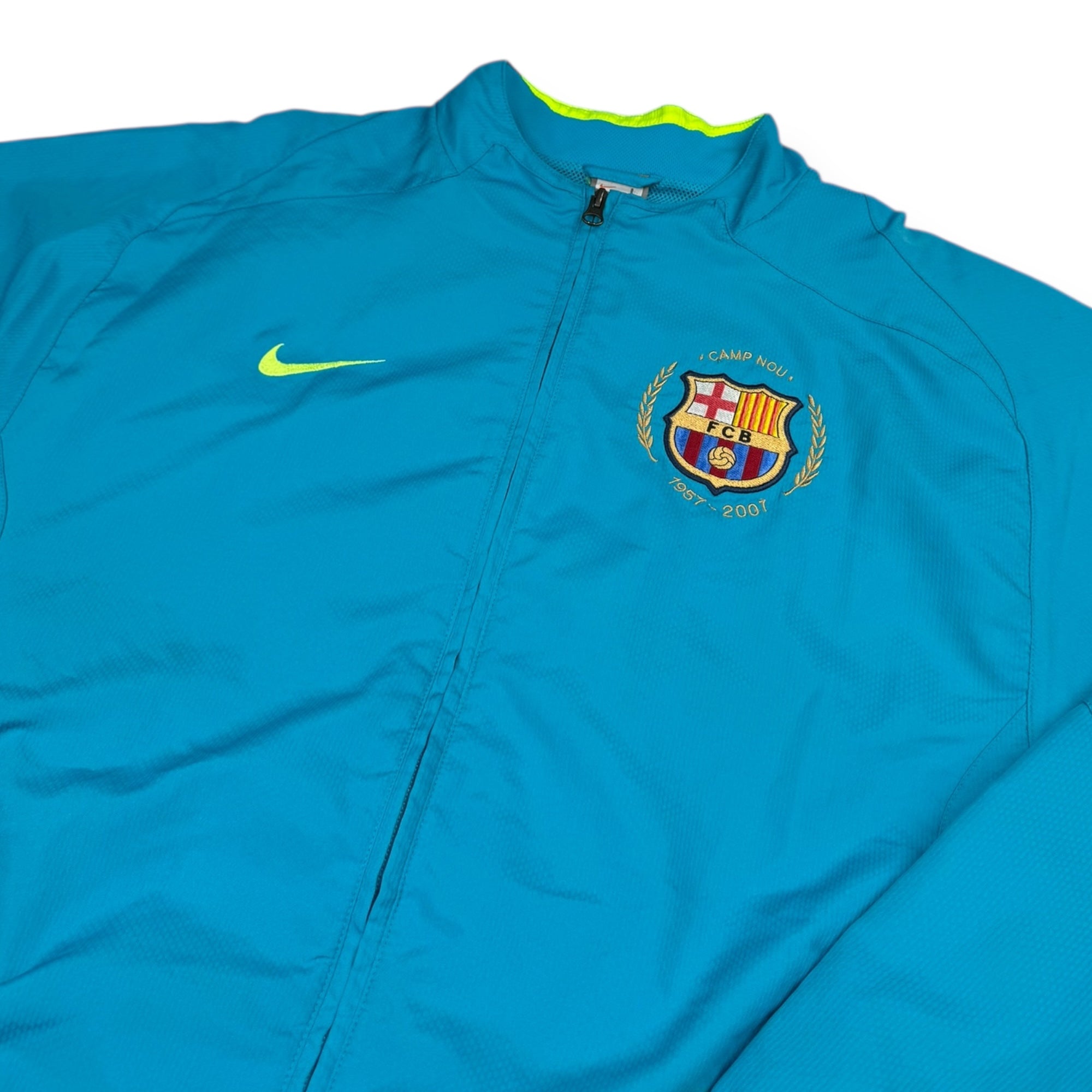 FC Barcelona 2007 Tracksuit Jacket (L)