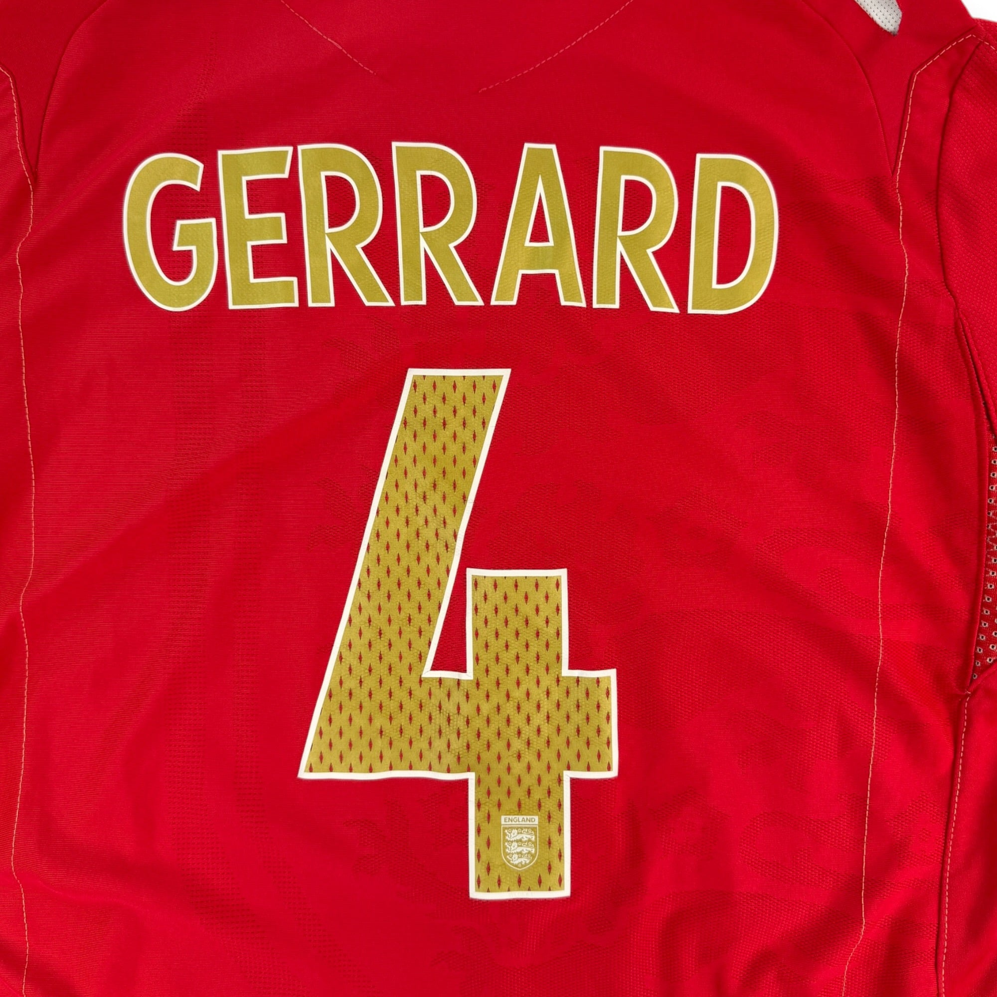 England 2004 Away Shirt, Gerrard 4 (M)
