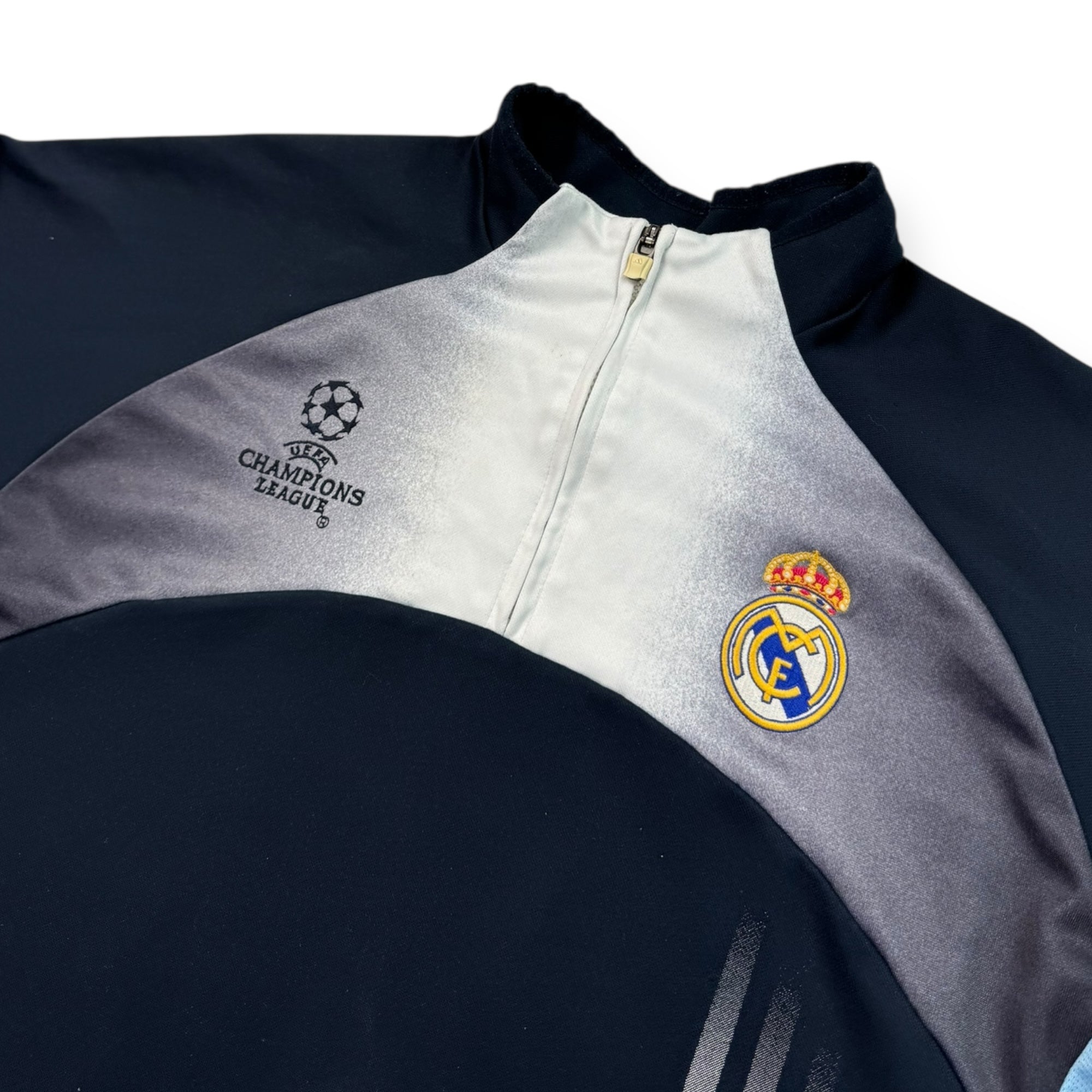 Real Madrid 2003 UCL 1/4 Zip (M)