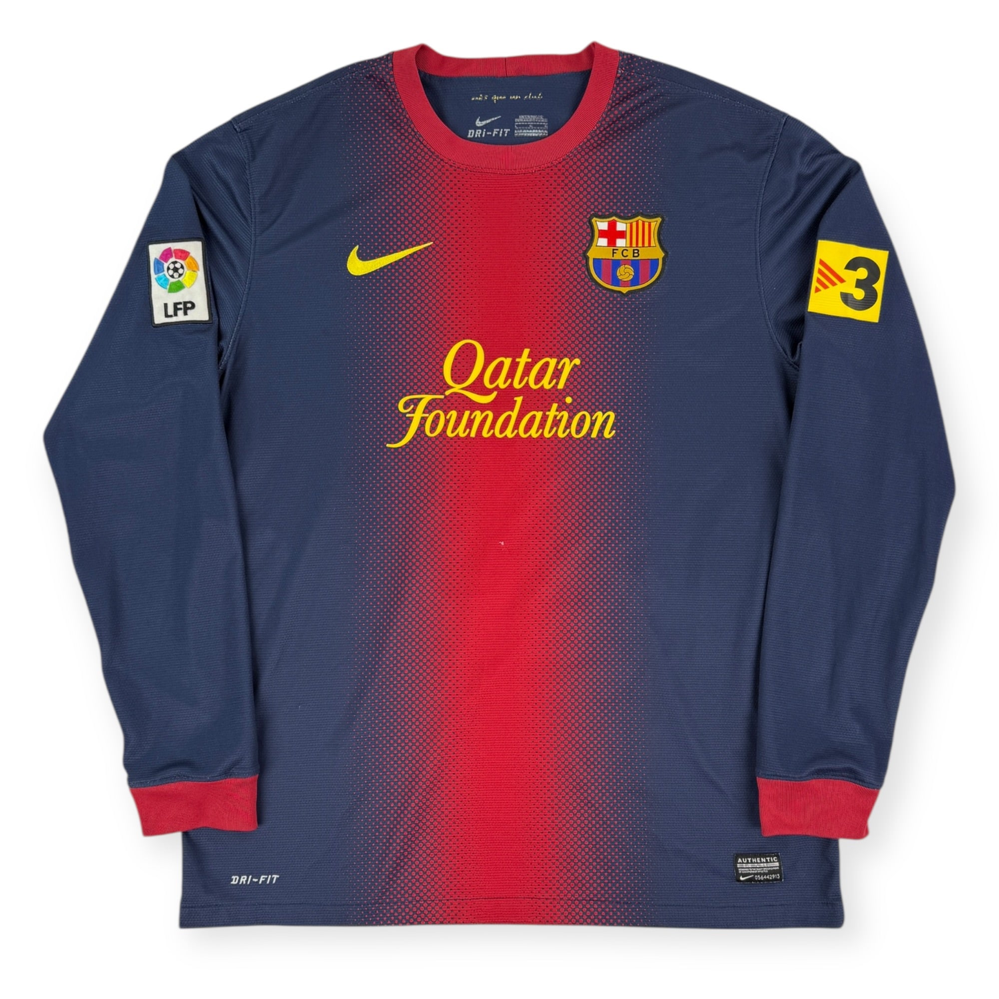 FC Barcelona 2012 L/S Home Shirt (L)