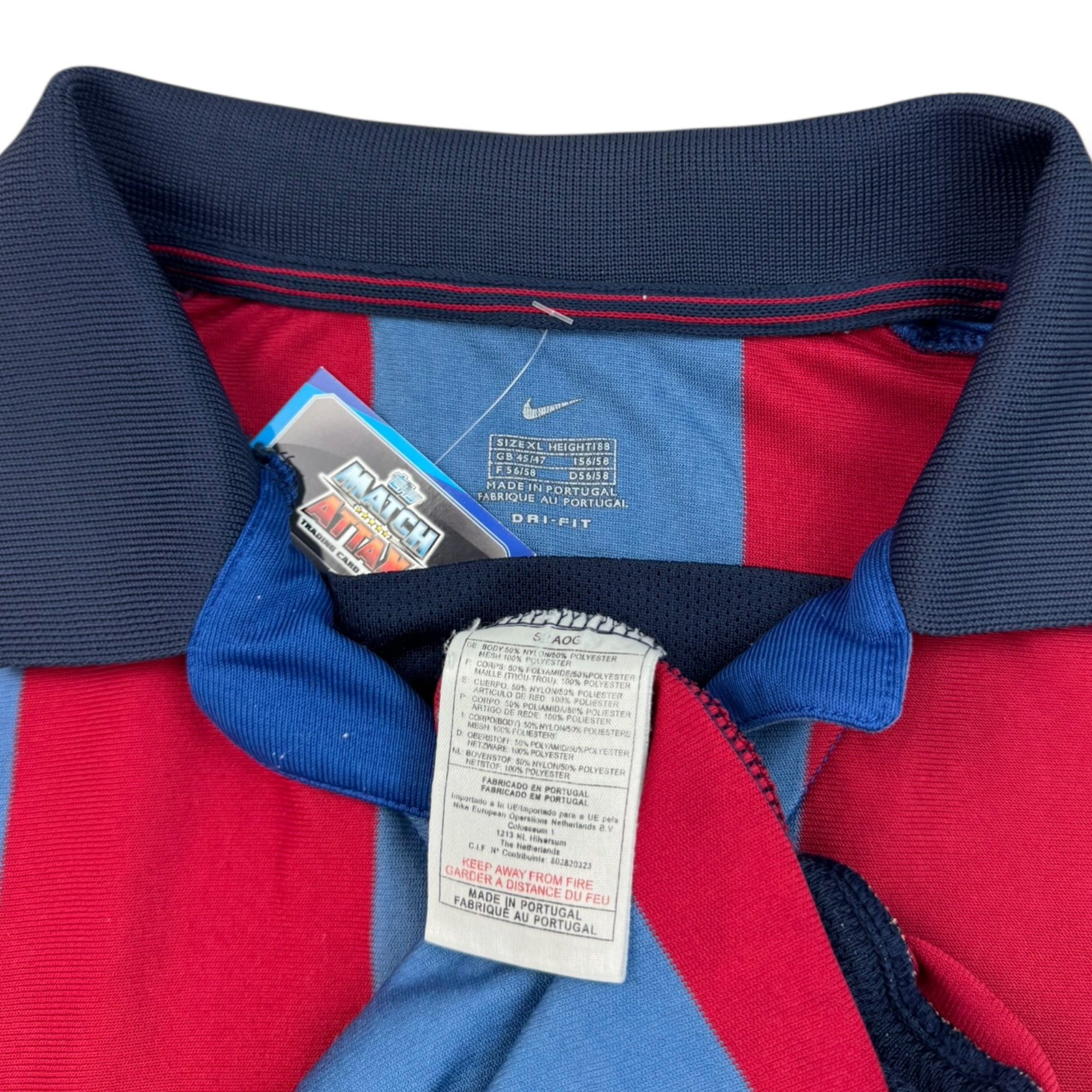 FC Barcelona 2001 Home Shirt (XL)