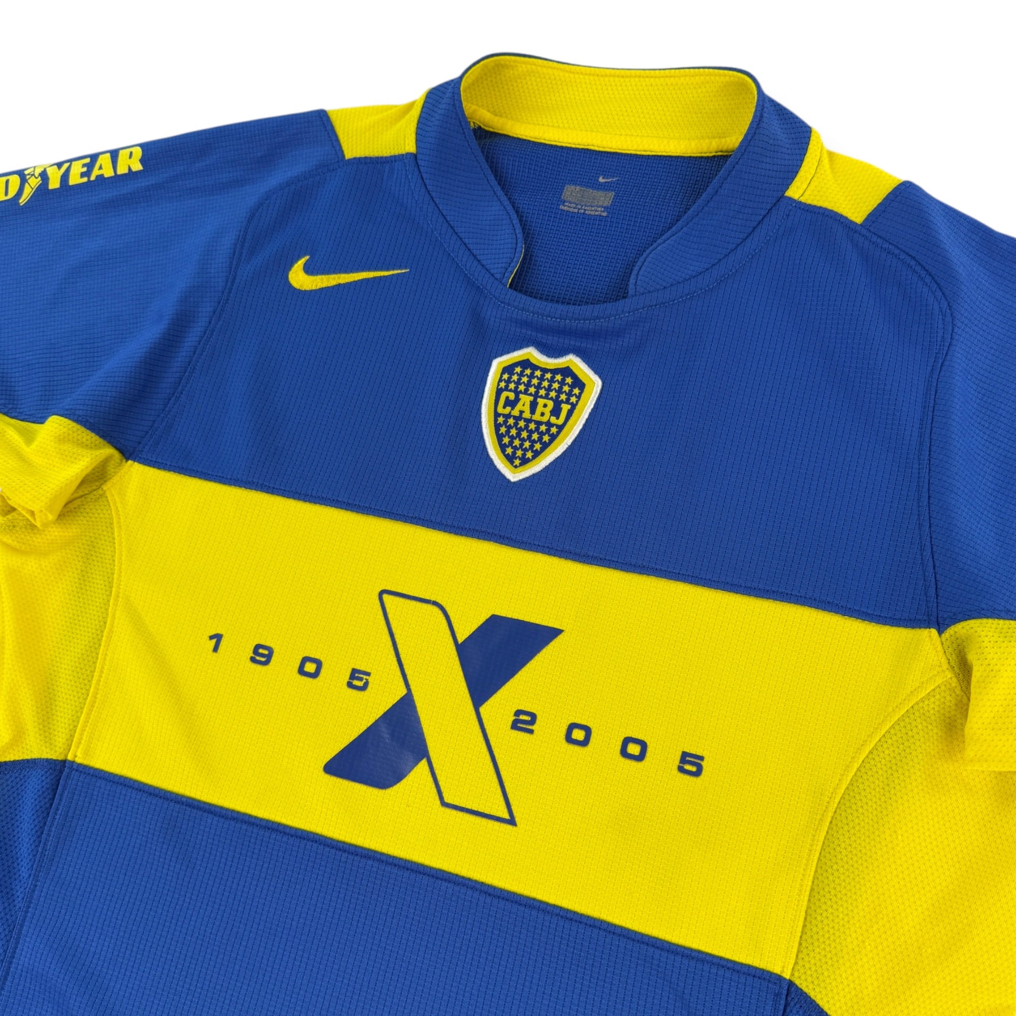 Boca Juniors 2005 Home Shirt (M)