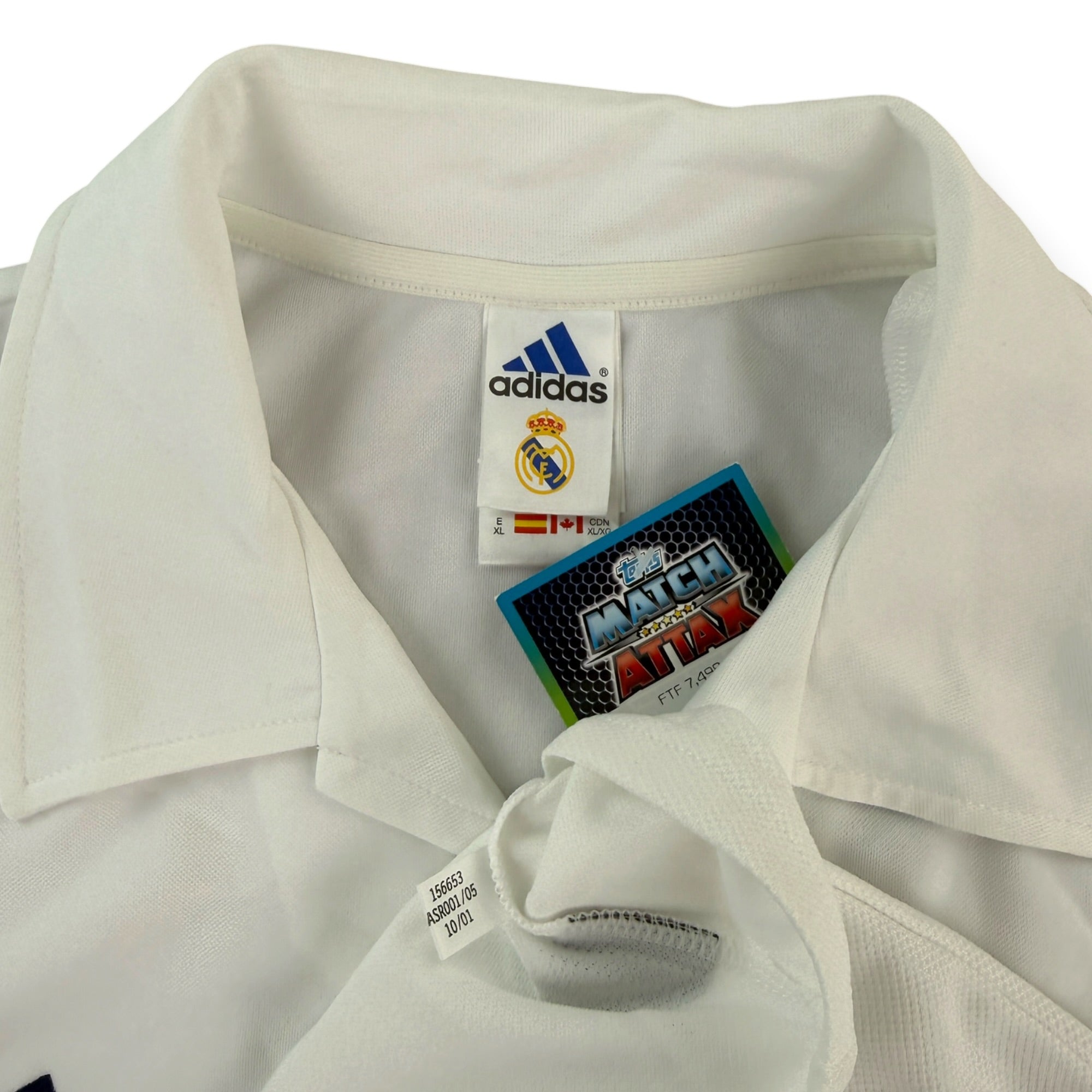 Real Madrid 2001 Home Shirt (XL)