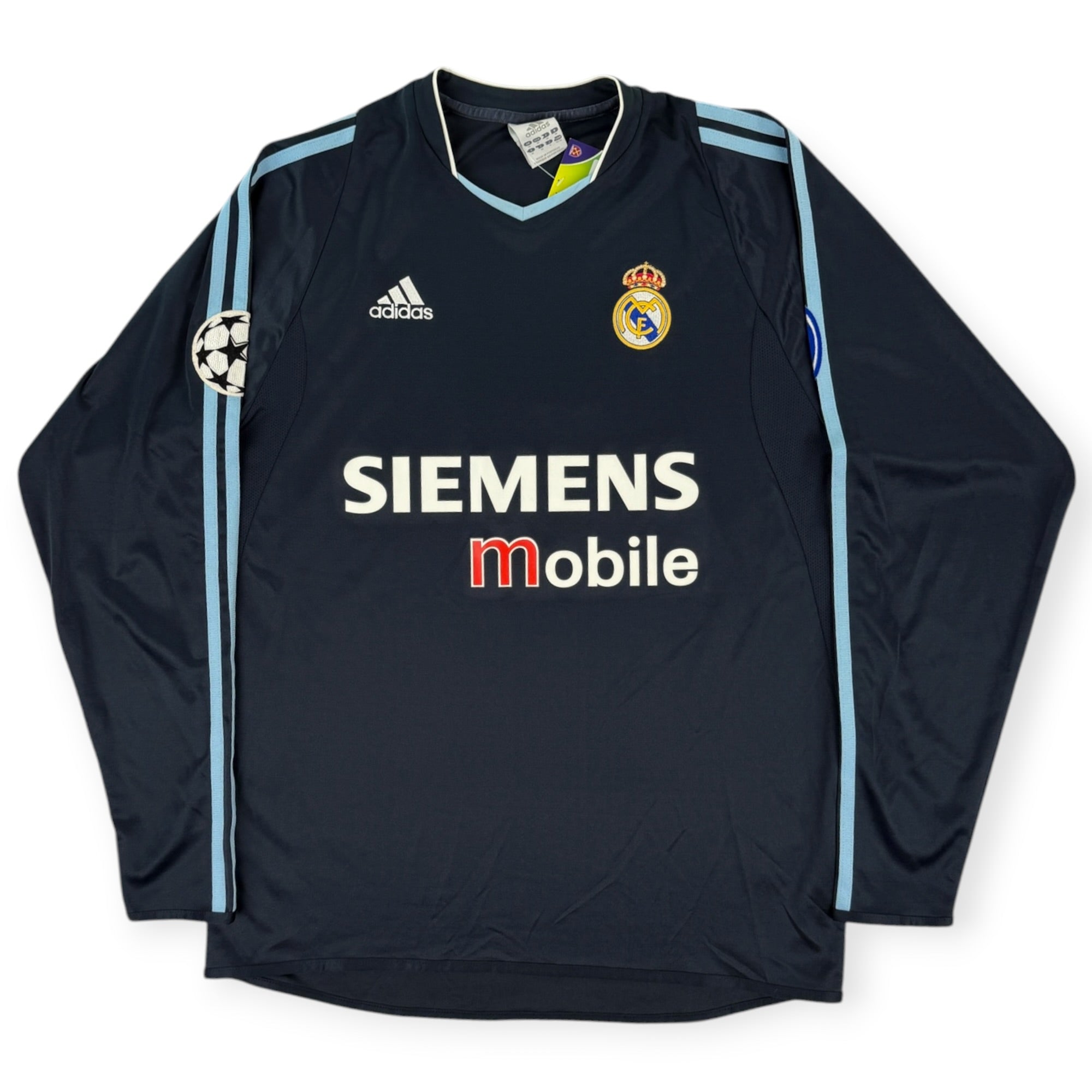 Real Madrid 2003 L/S Away Shirt, Raul 7 (M) – Full Time Fits