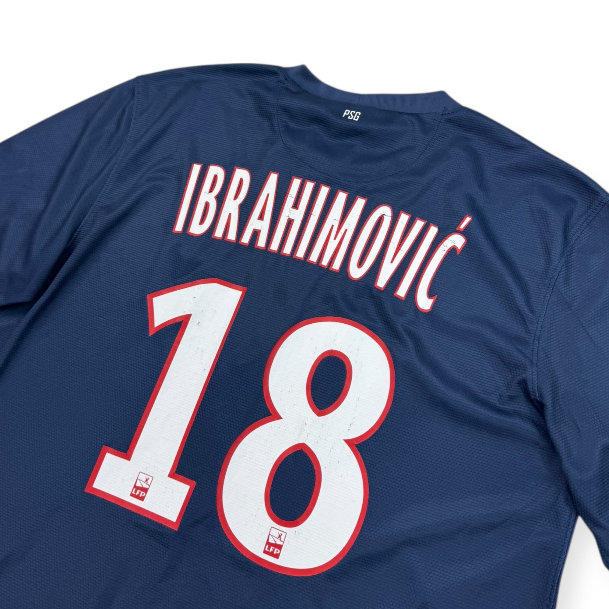 PSG 2012 Home Shirt, Ibrahimovic 18 (M)