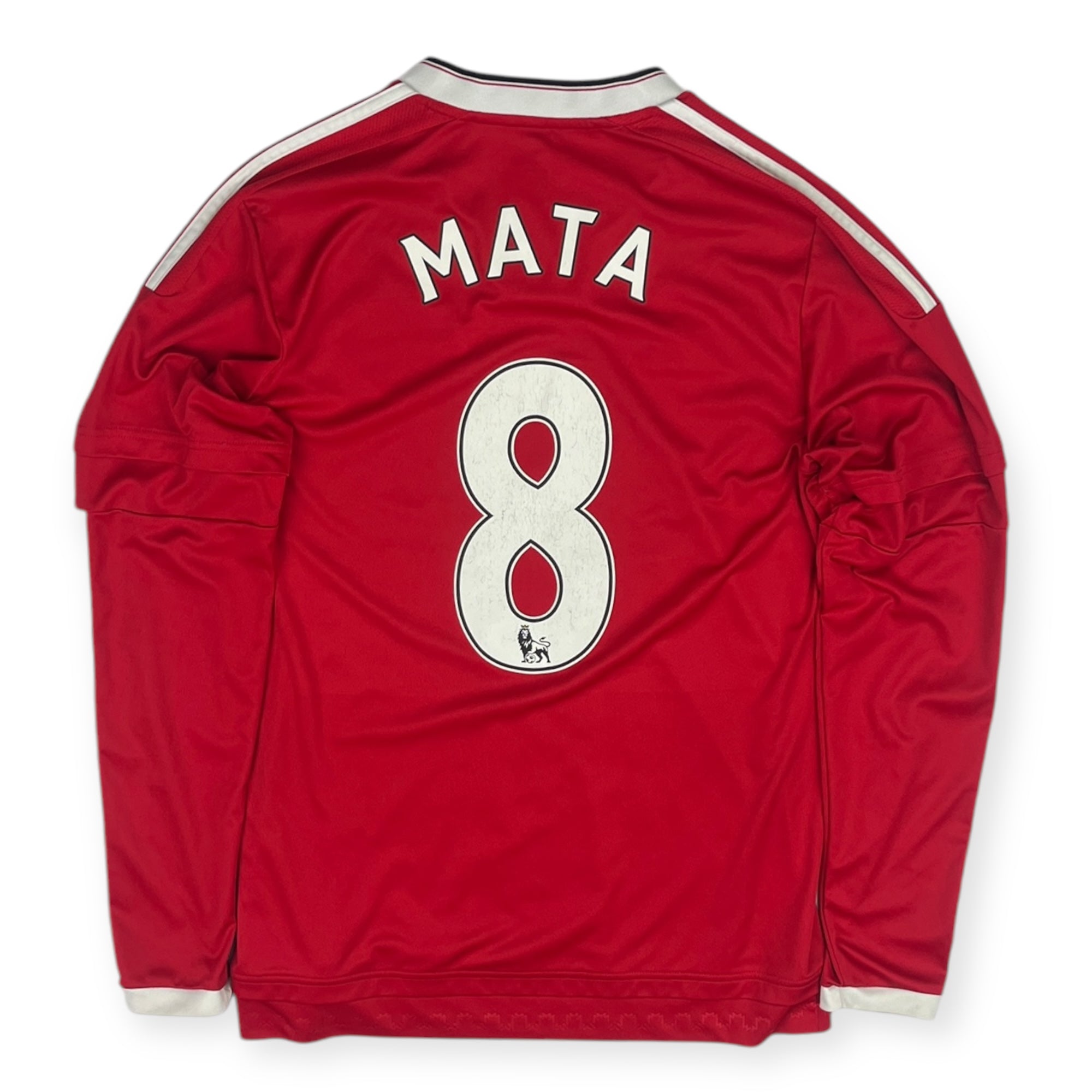 Manchester United 2016 L/S Home Shirt, Mata 8 (S)