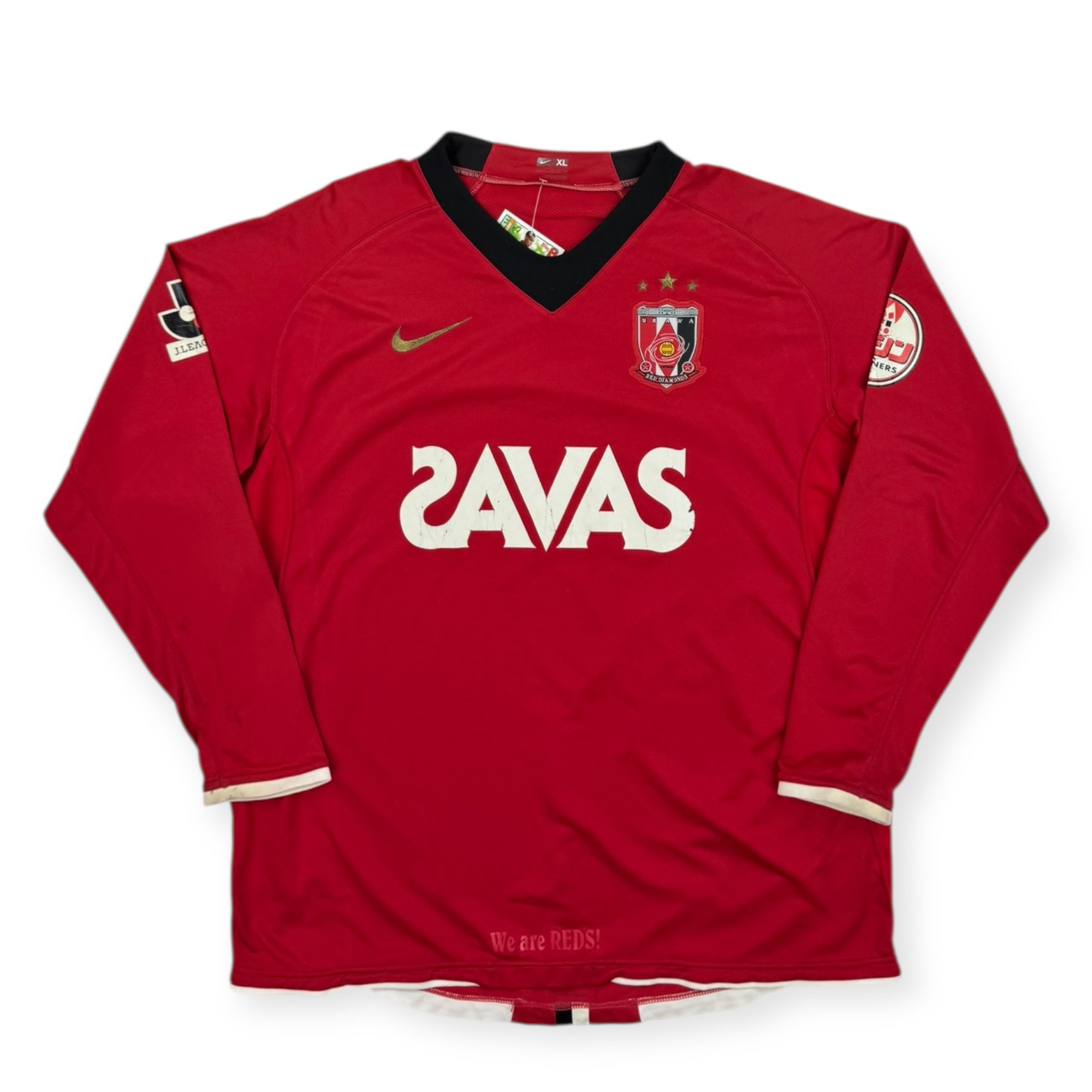 Urawa Reds Diamonds 2008 L/S Home Shirt (XL)