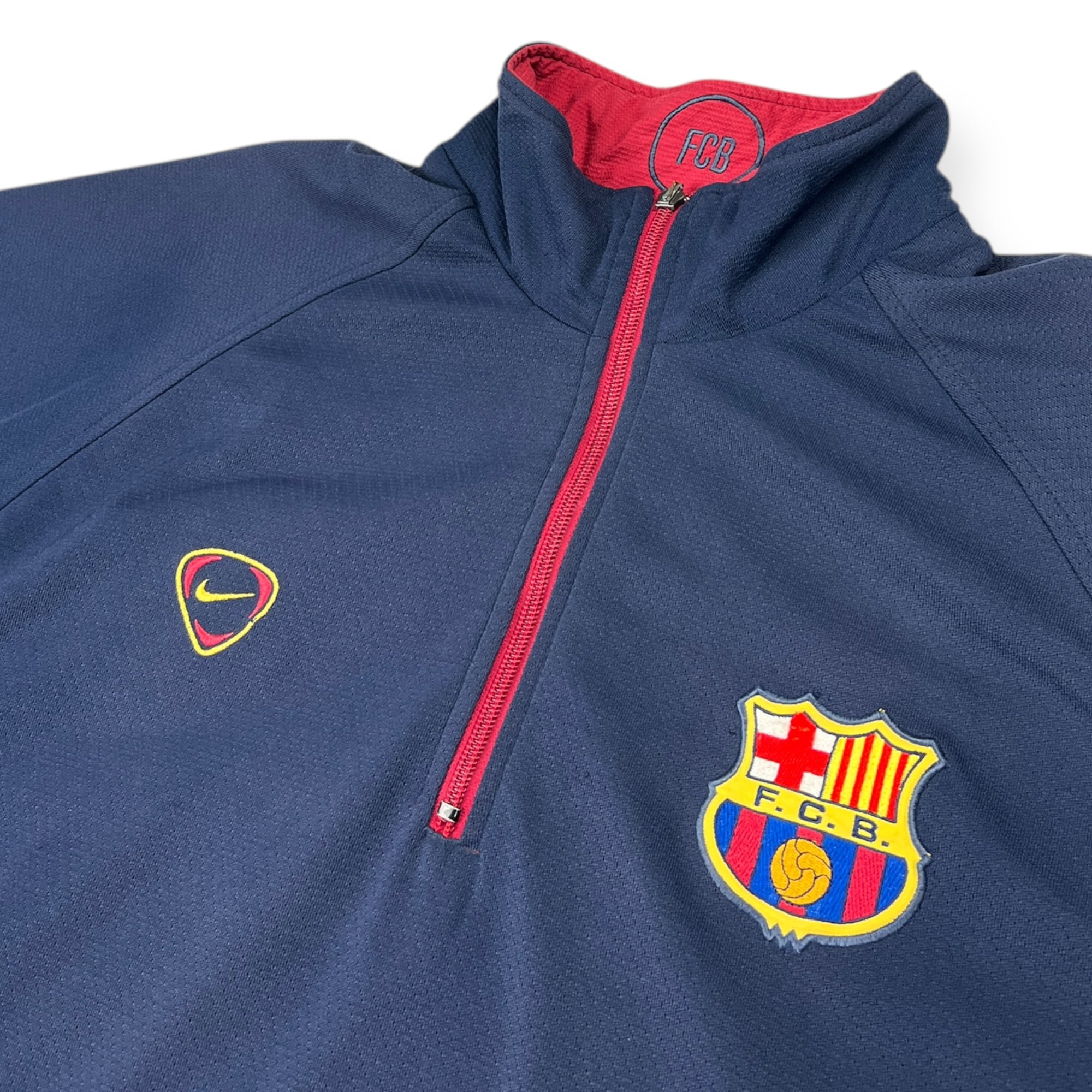 FC Barcelona 2000 Reversible 1/4 Zip (L)