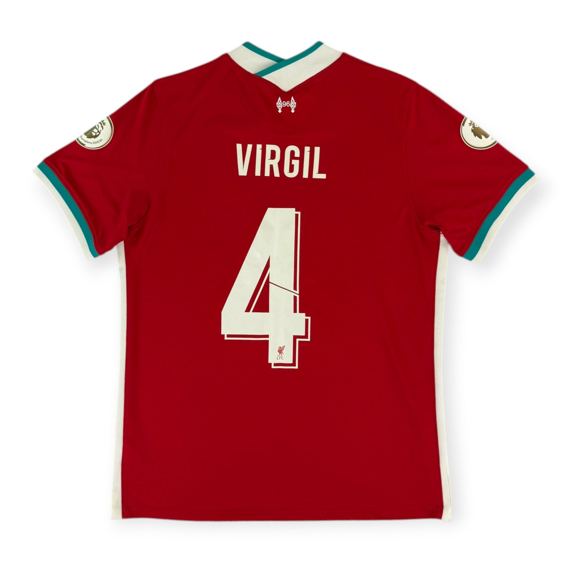 Liverpool 2020 Home Shirt, Virgil 4 (L)