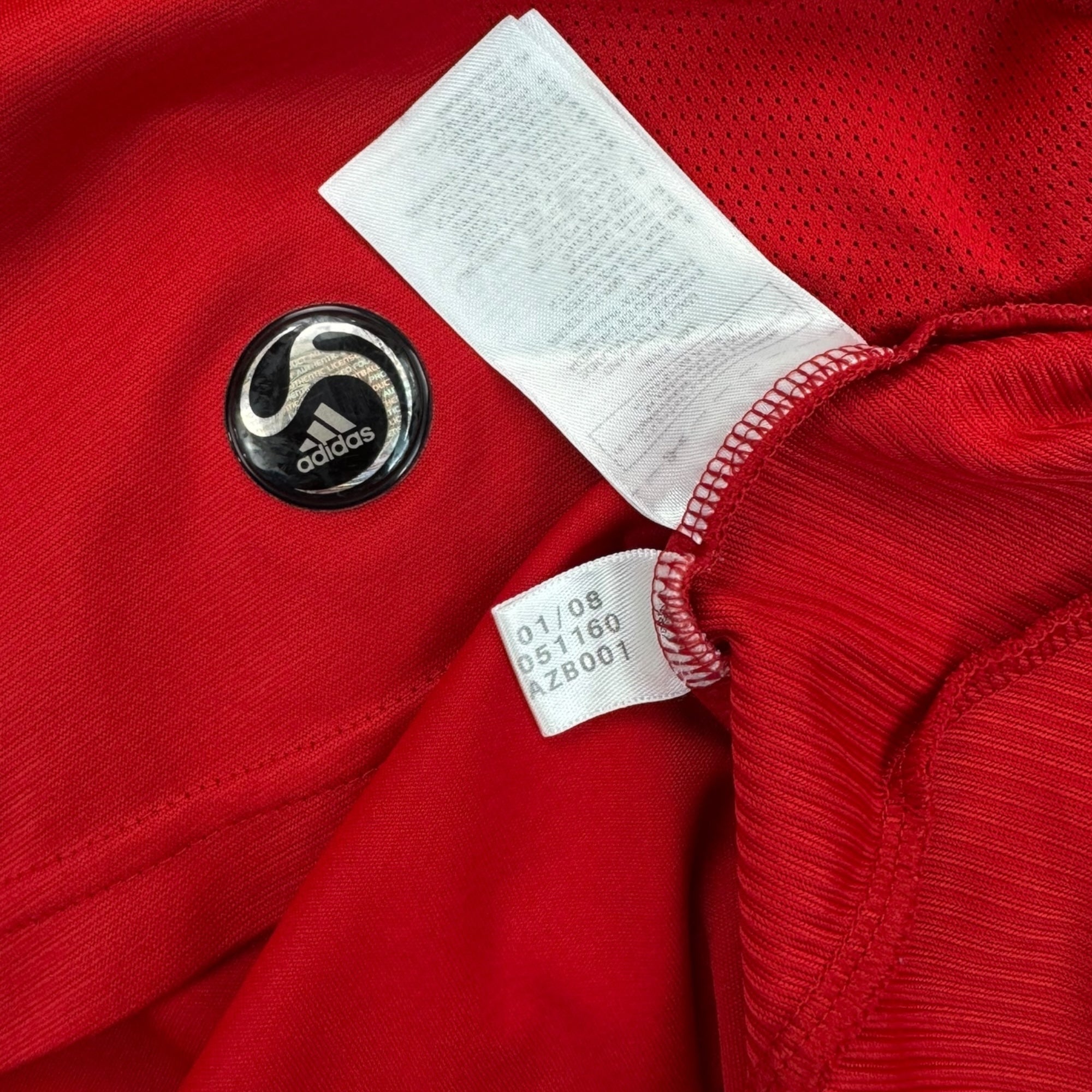Liverpool 2008 Home Shirt L/S (M)