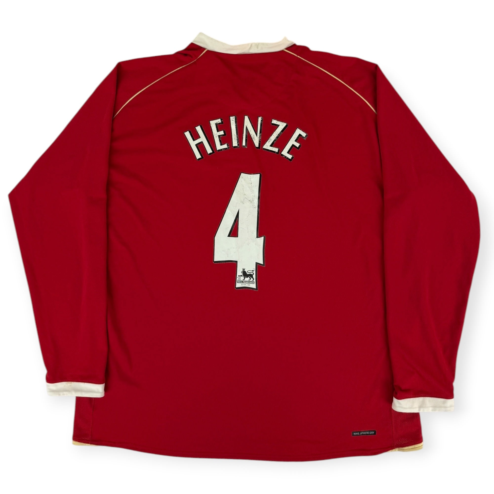 Manchester United 2006 Home Shirt, Heinze 4 (XXL)