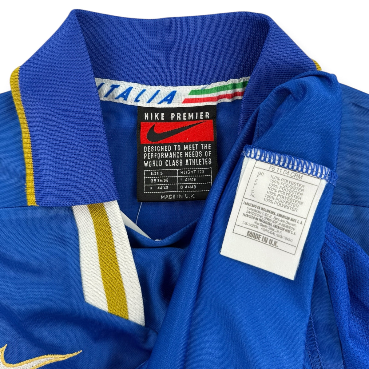 Italy 1996 Home Shirt (S)