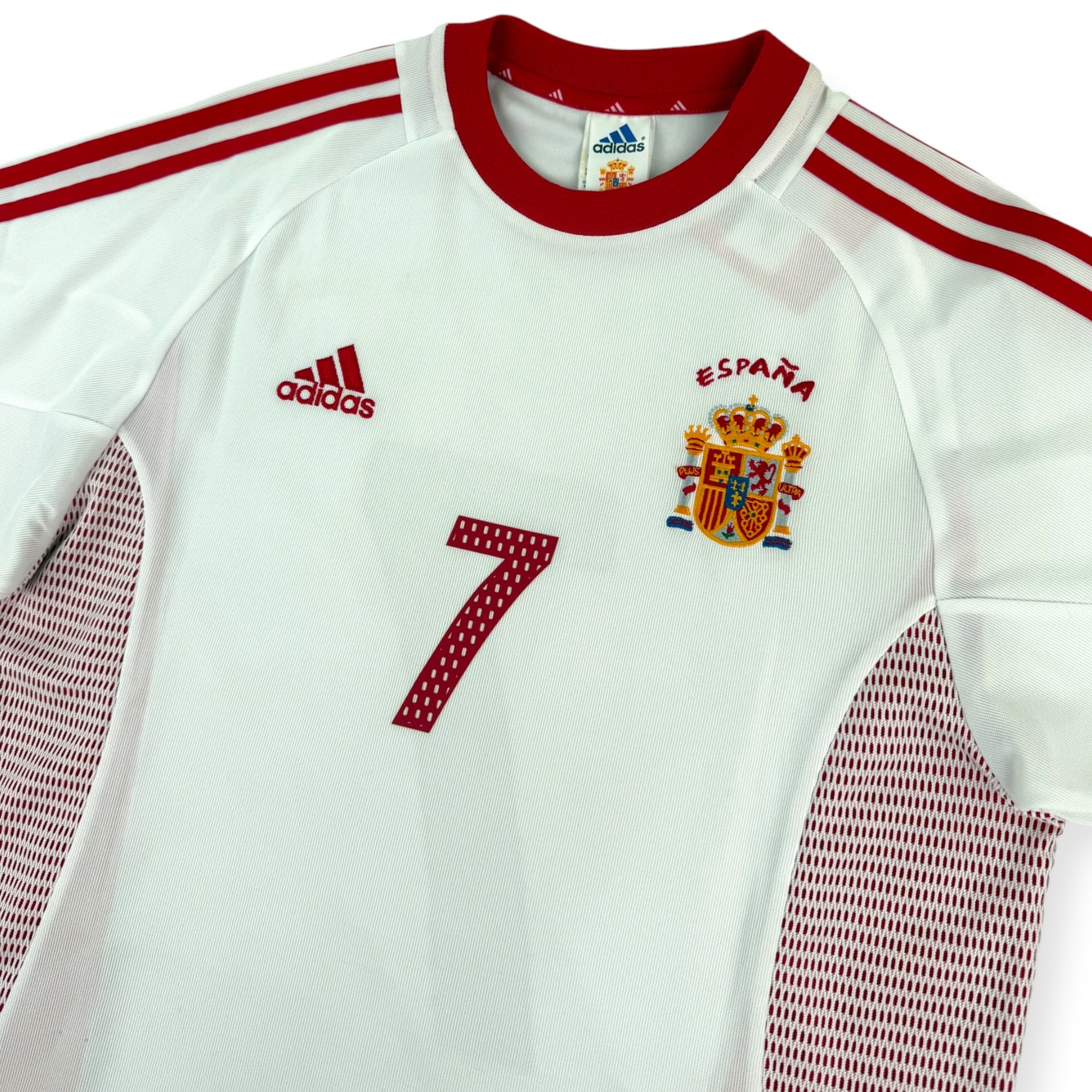 Spain 2002 Away Shirt, Raul 7 (S)