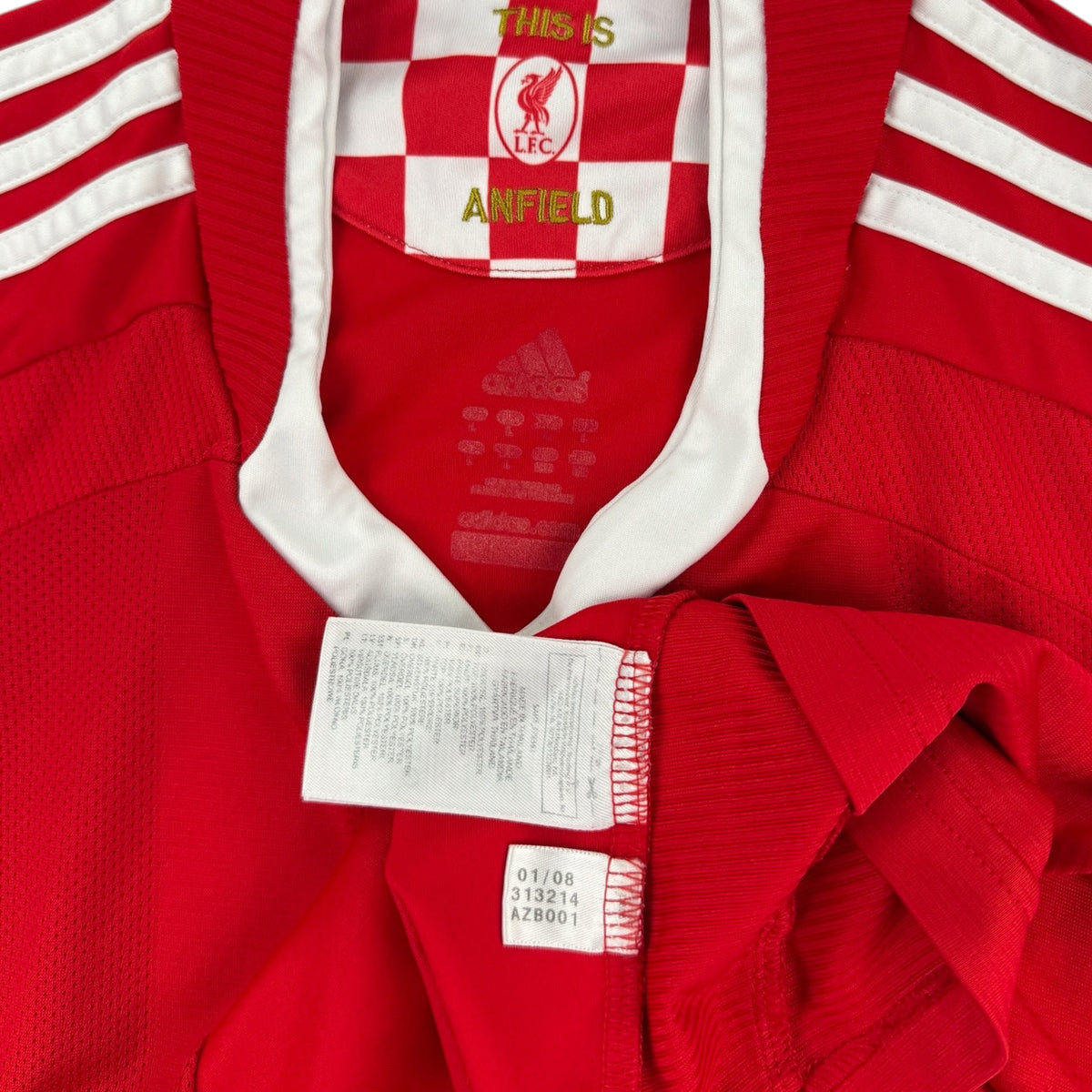 Liverpool 2008 Home Shirt (L)
