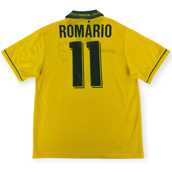 Brazil 1994 Home Shirt, Romário 11 (L)