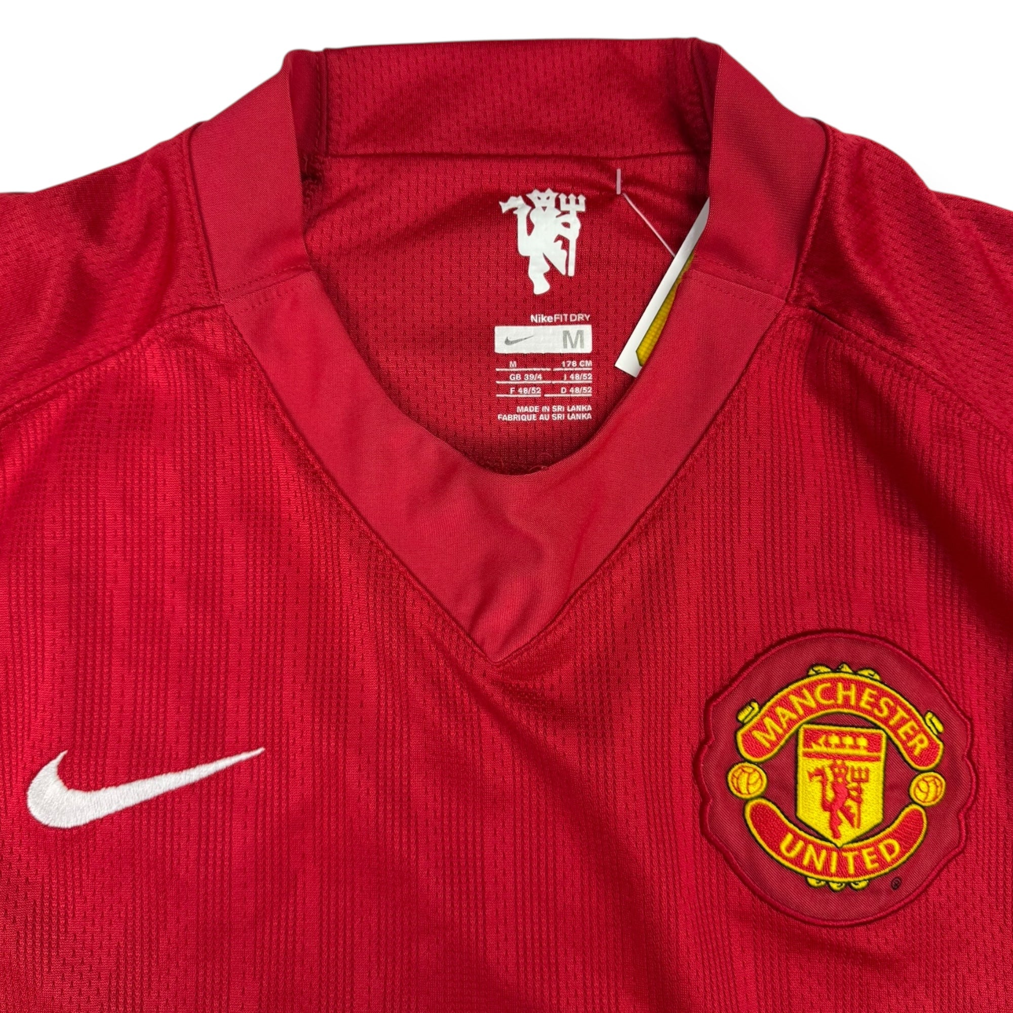 Manchester United 2007 Home Shirt, Ronaldo 7 (M)