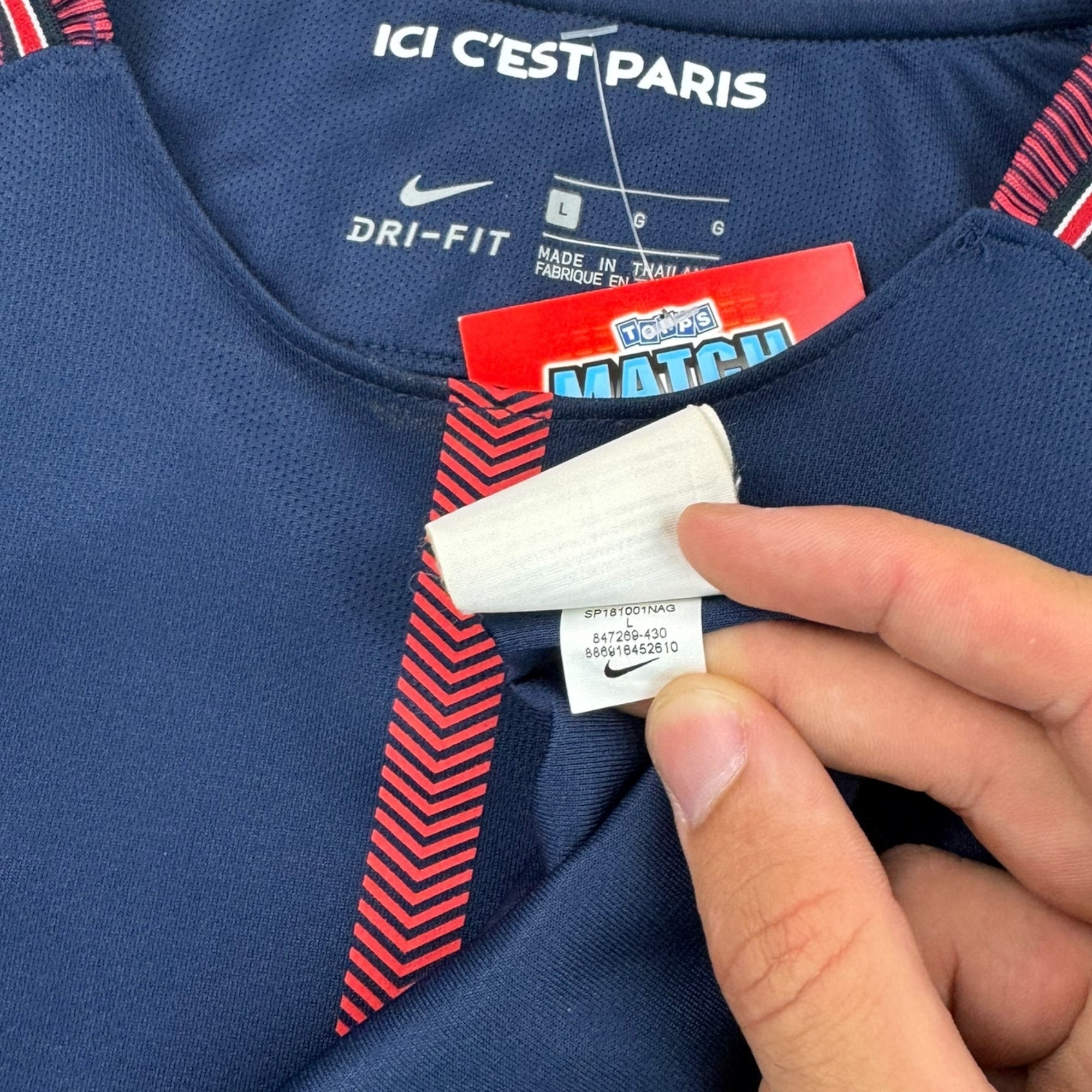 PSG 2017 Home Shirt (L)