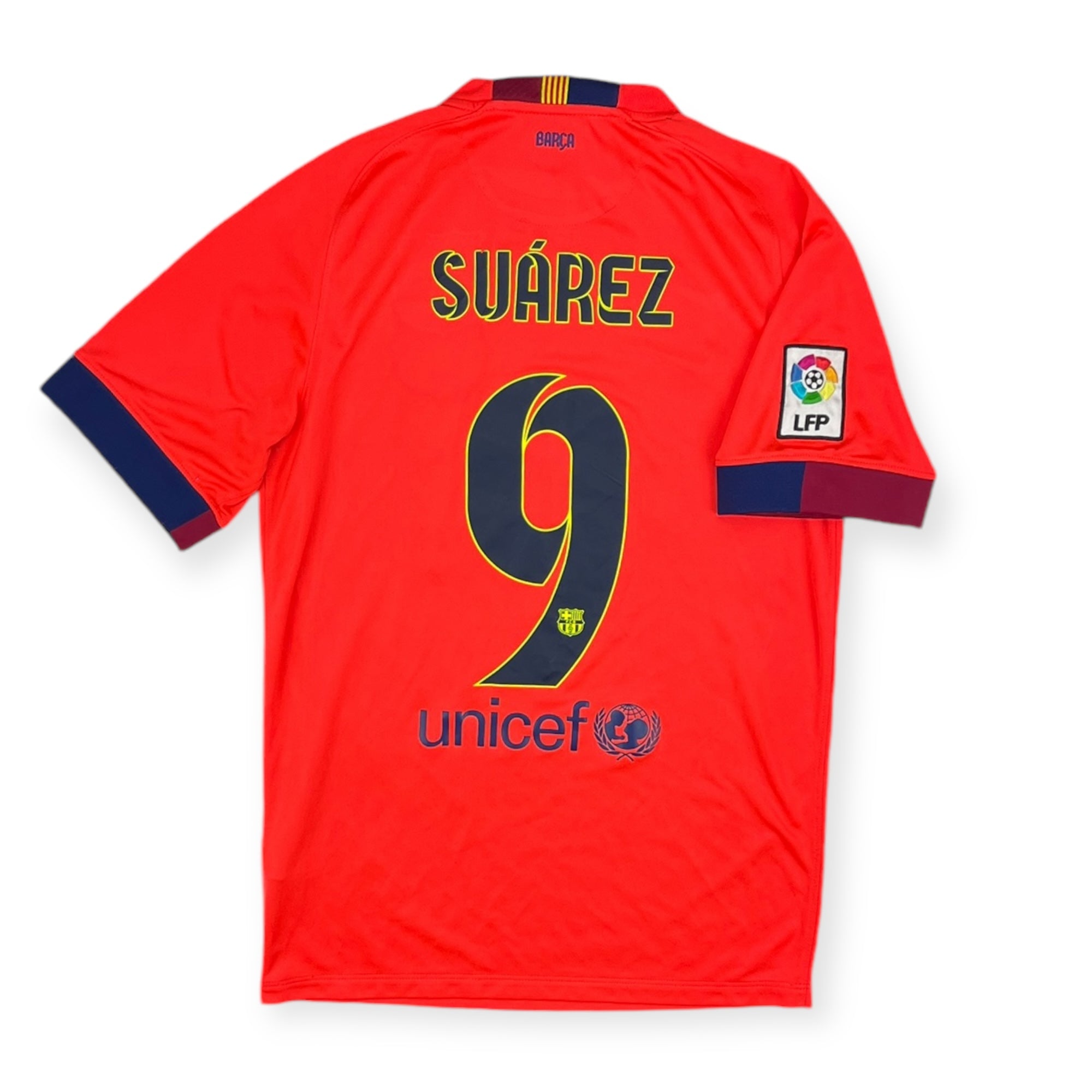 FC Barcelona 2014 Away Shirt, Suarez 9 (S)