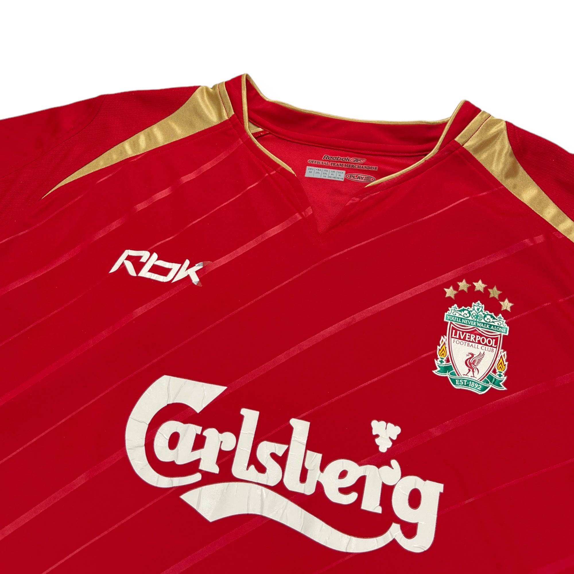 Liverpool 2005 UCL Home Shirt, Gerrard 8