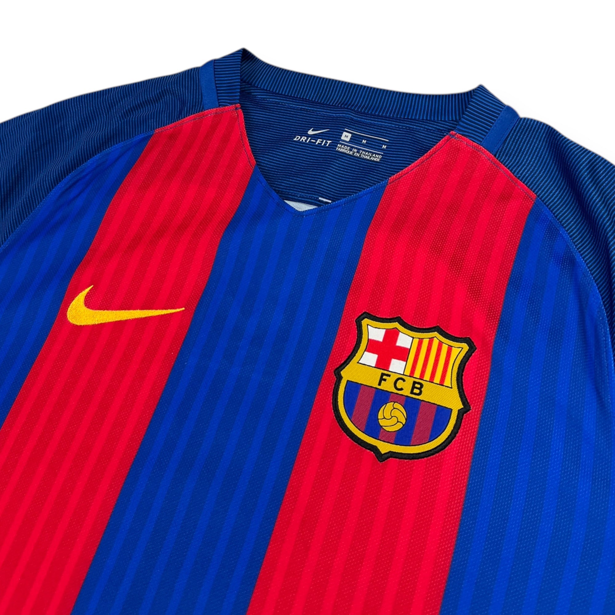 FC Barcelona 2016 Home Shirt, L/S (M)