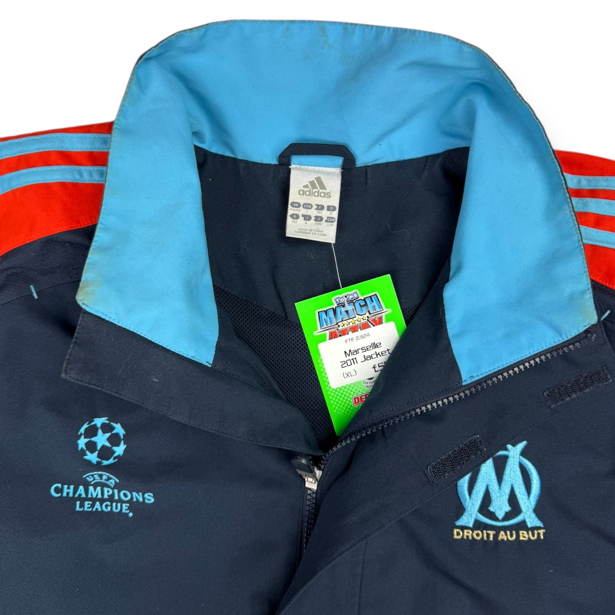 Marseille 2011 UCL Tracksuit Jacket (XL)