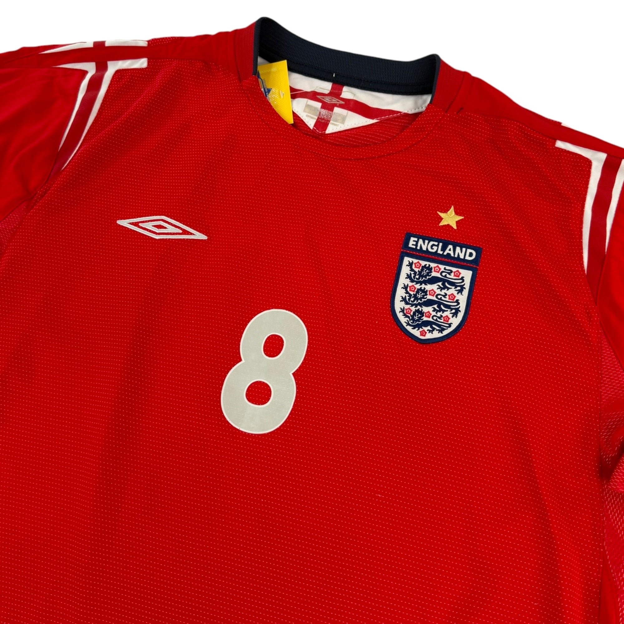England 2004 Away Shirt, Scholes 8 (XL)