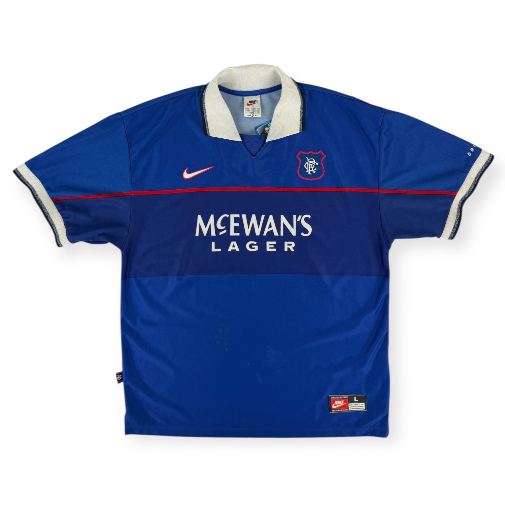 Rangers 1997 Home Shirt (L)