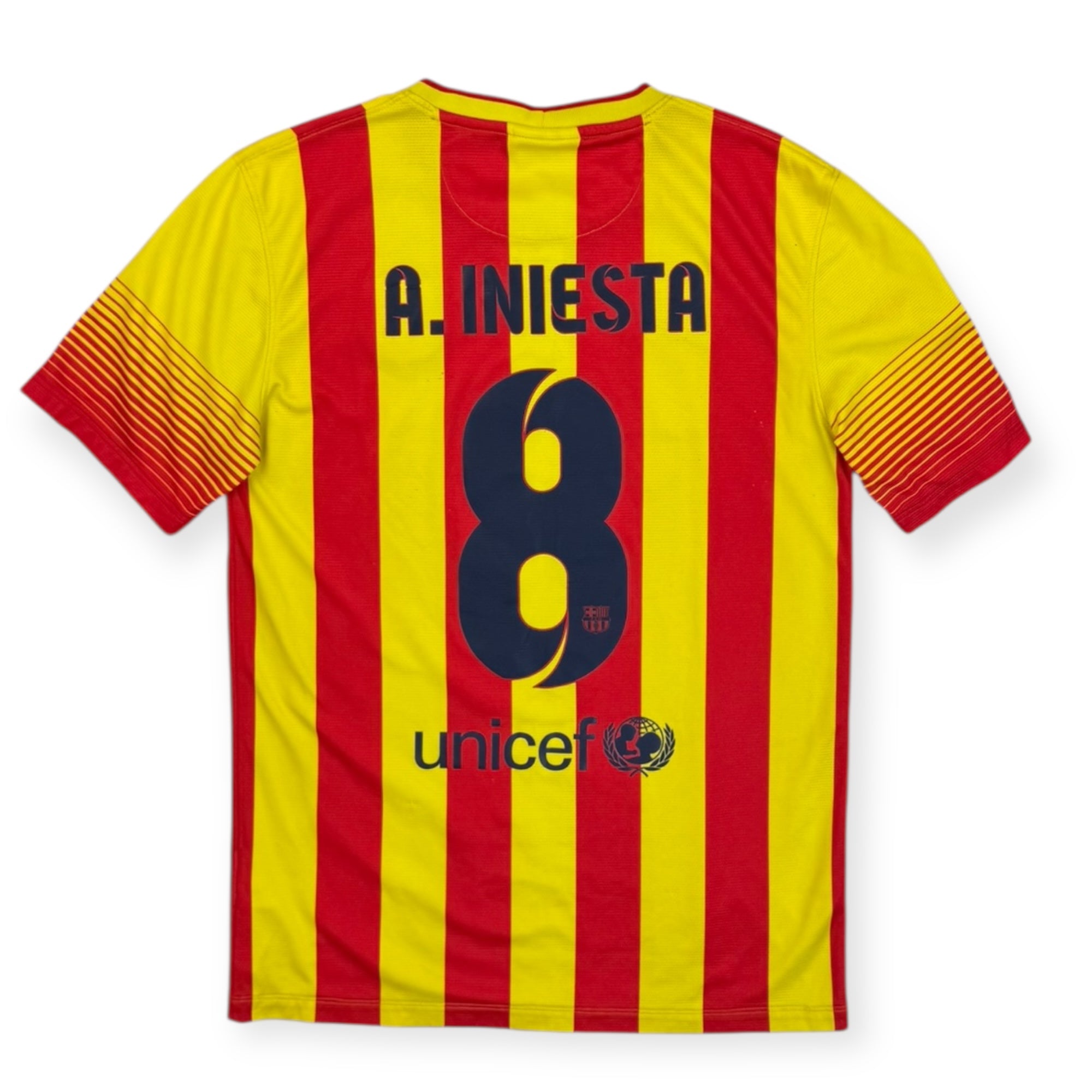 FC Barcelona 2013 Away Shirt, Iniesta 8 (S)