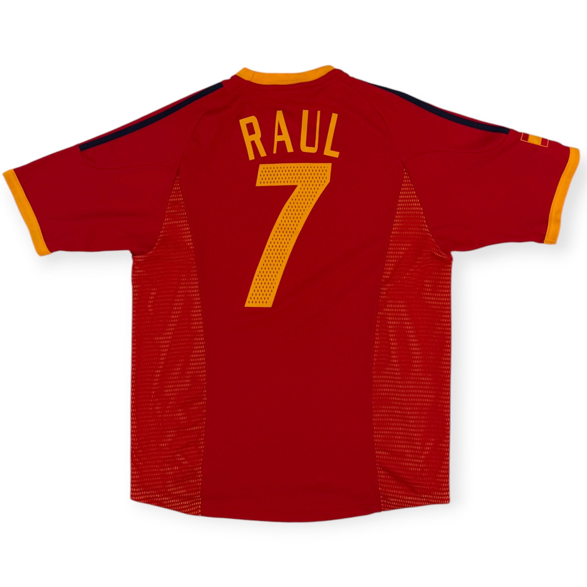 Spain 2002 Home Shirt, Raul 7 (M)