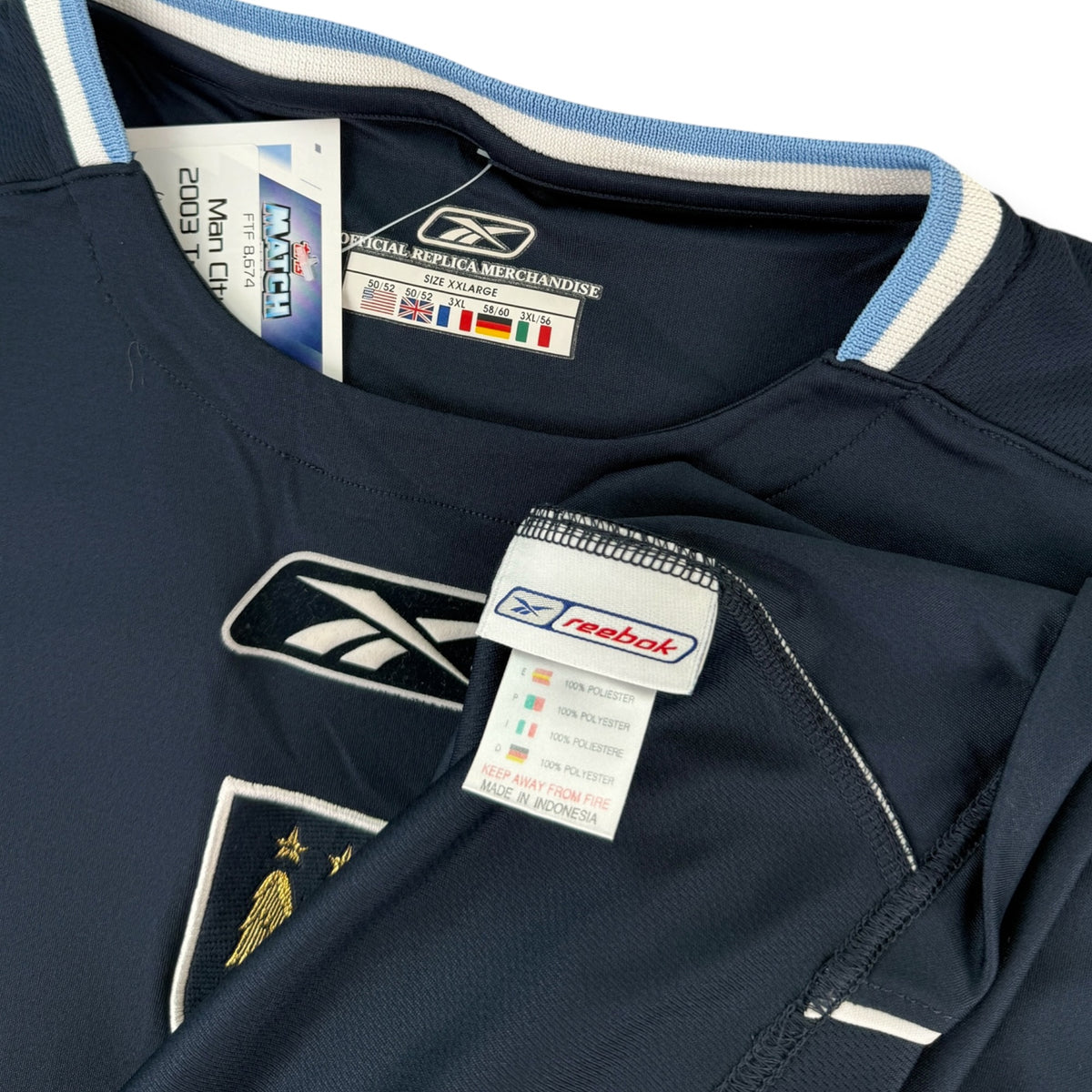 Manchester City 2003 Training Shirt (XXL)