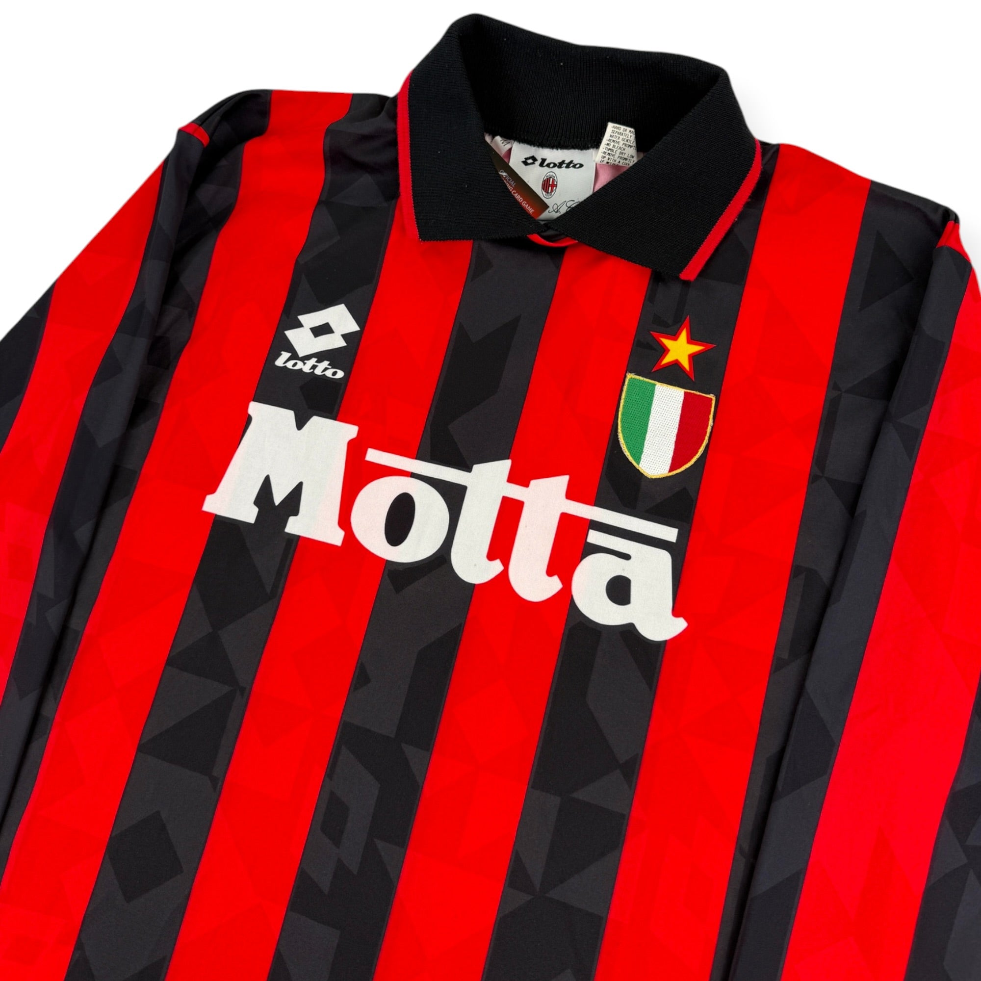 AC Milan 1993 L/S Home Shirt (S)