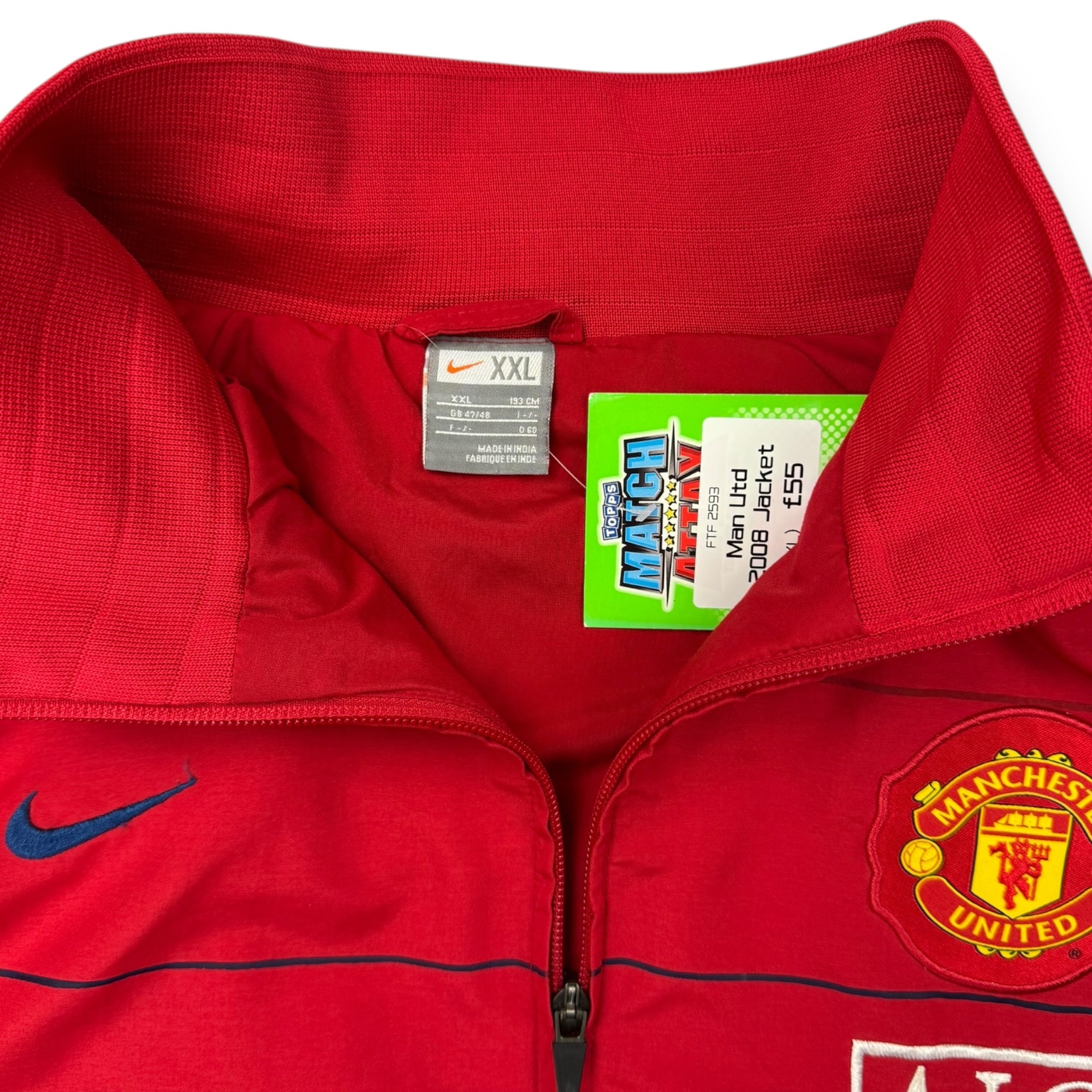 Manchester United 2008 Tracksuit Jacket (XXL)
