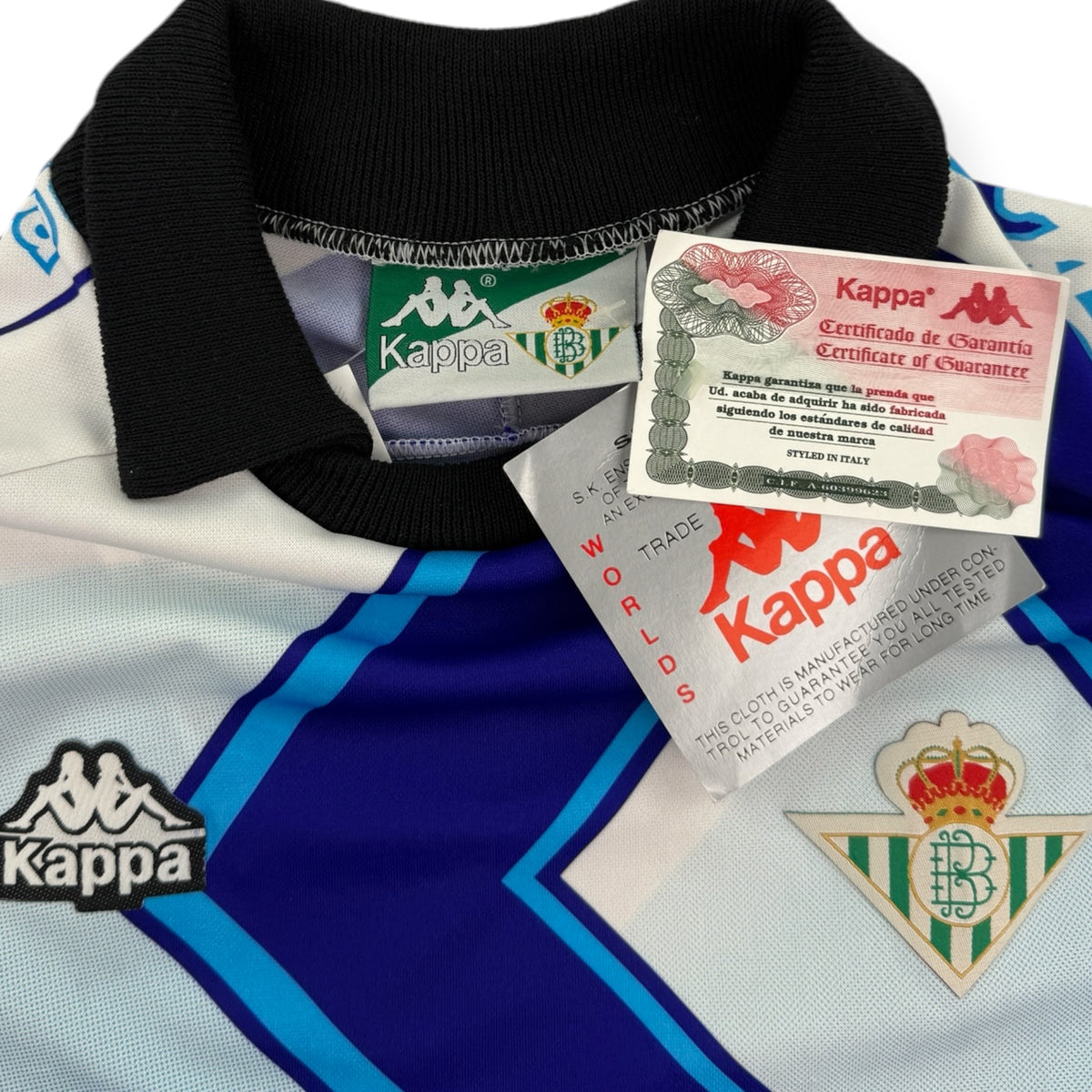 Real Betis 1995 GK Shirt, BNWT (S)