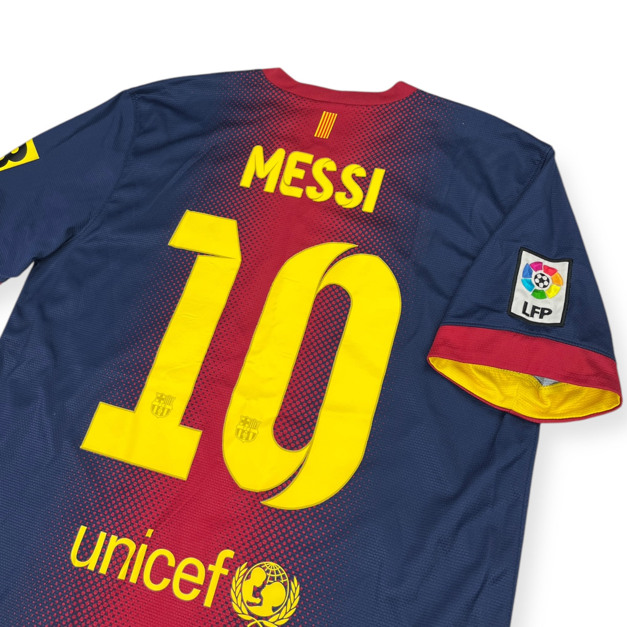 FC Barcelona 2012 Home Shirt, Messi 10 (M)