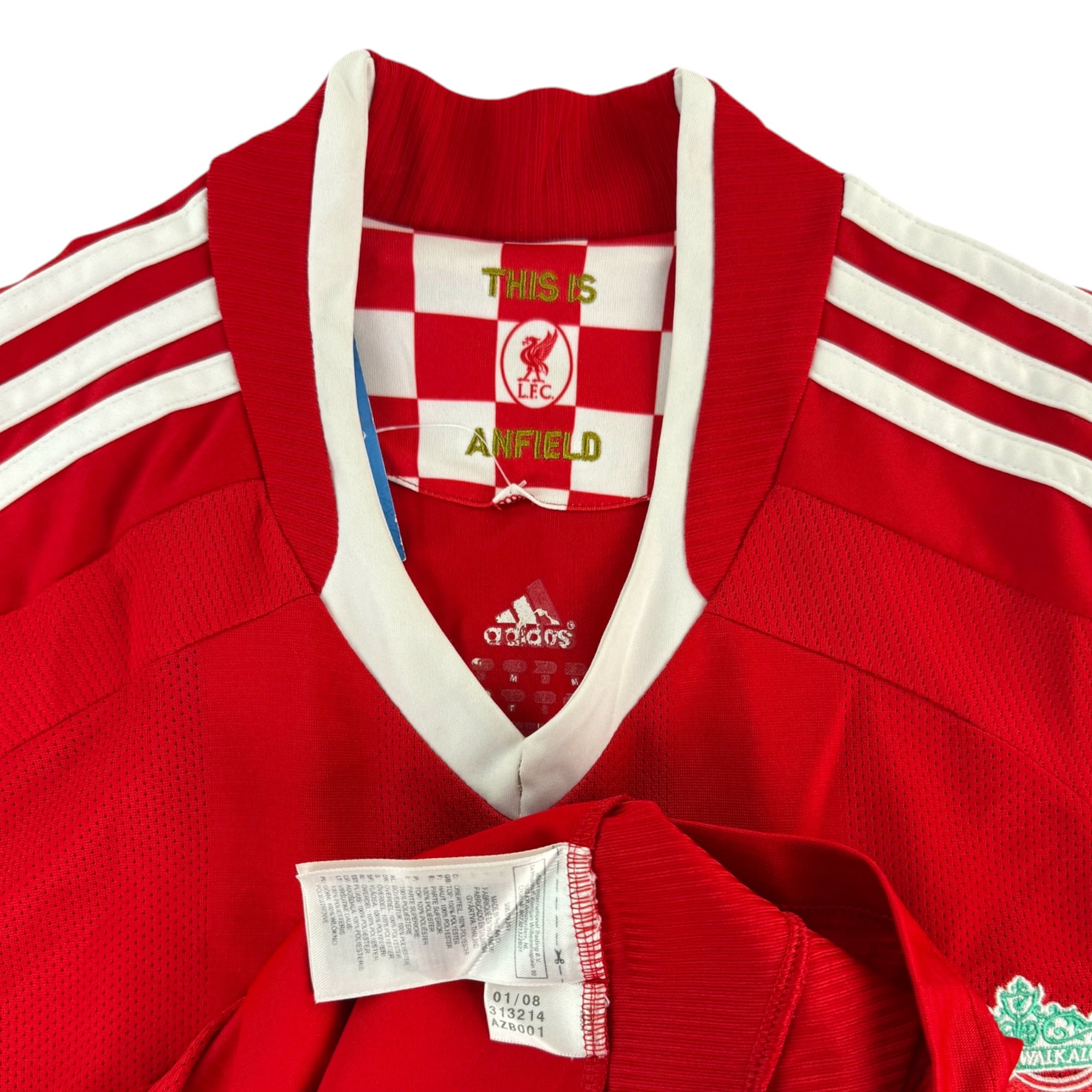 Liverpool 2008 Home Shirt (M)