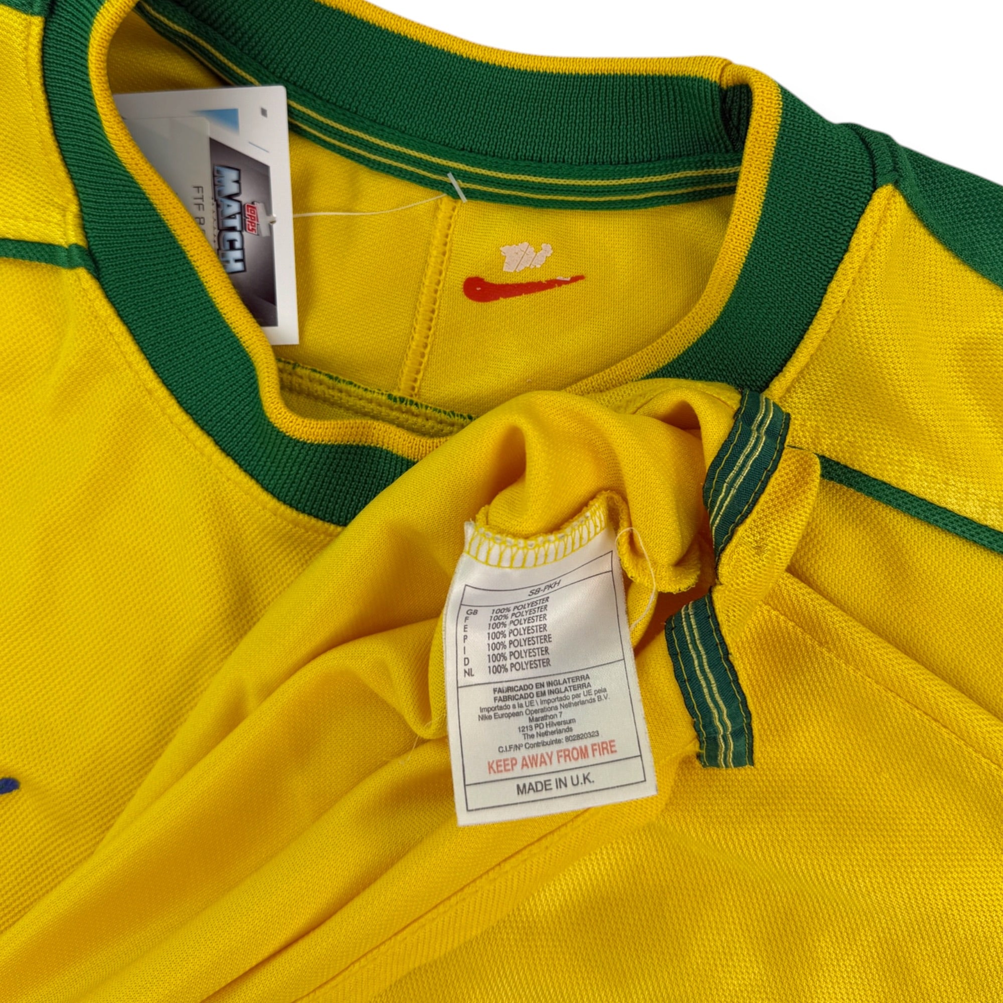 Brazil 1998 Home Shirt (XL)