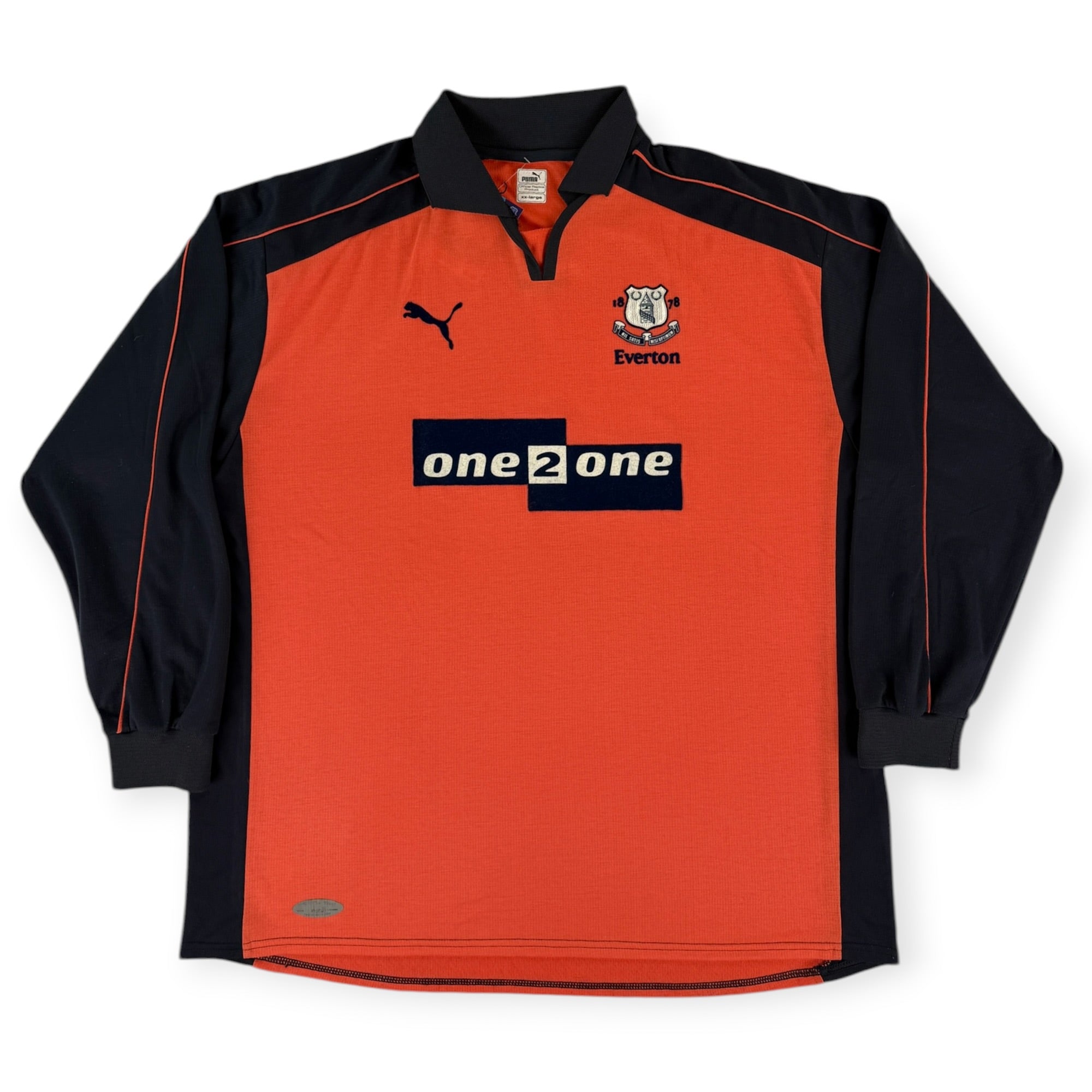 Everton 2001 L/S Third Shirt (XXL)