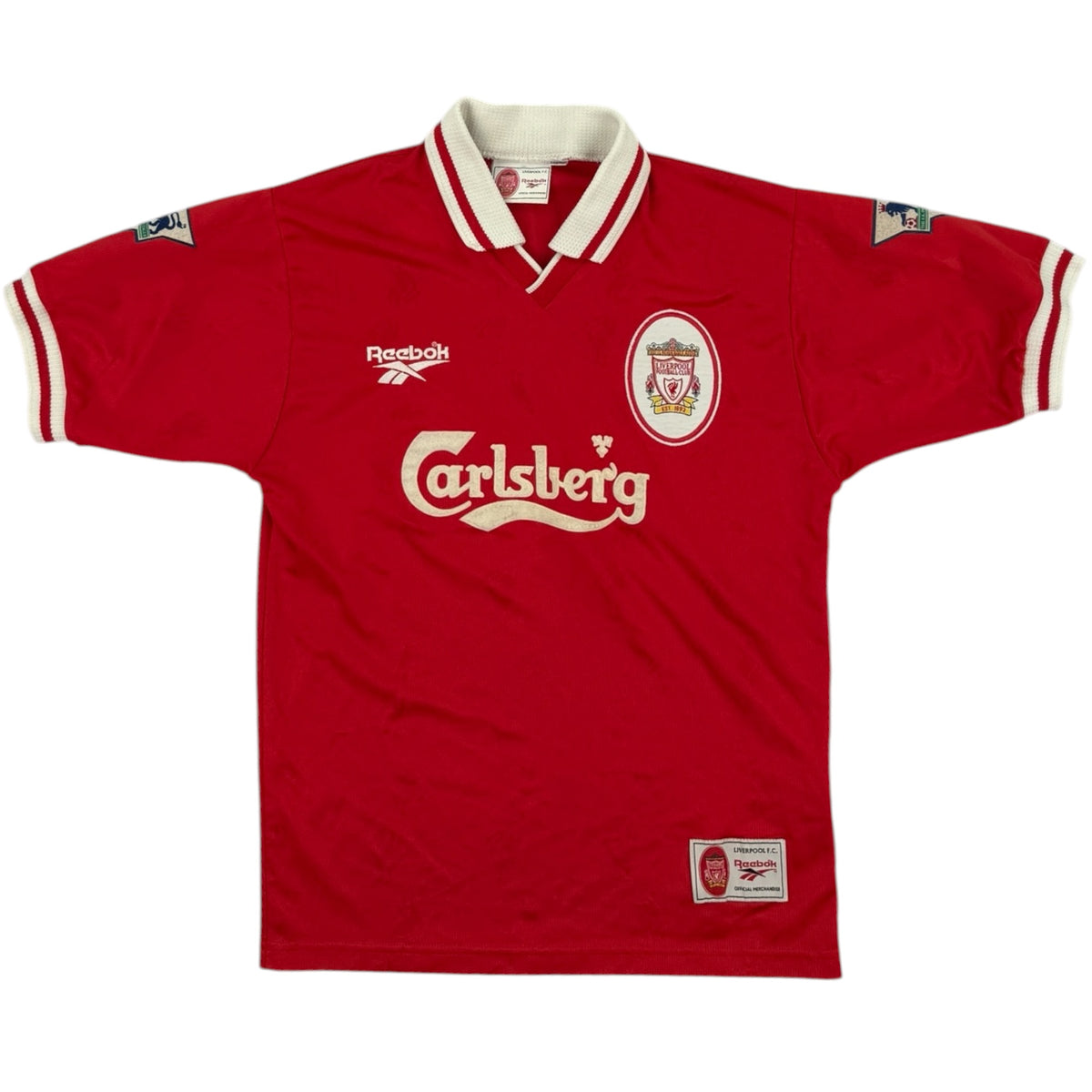 Liverpool 1996 Home Shirt, Owen 18 (S)
