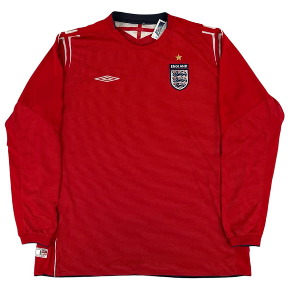 England 2004 L/S Away Shirt (XXL)
