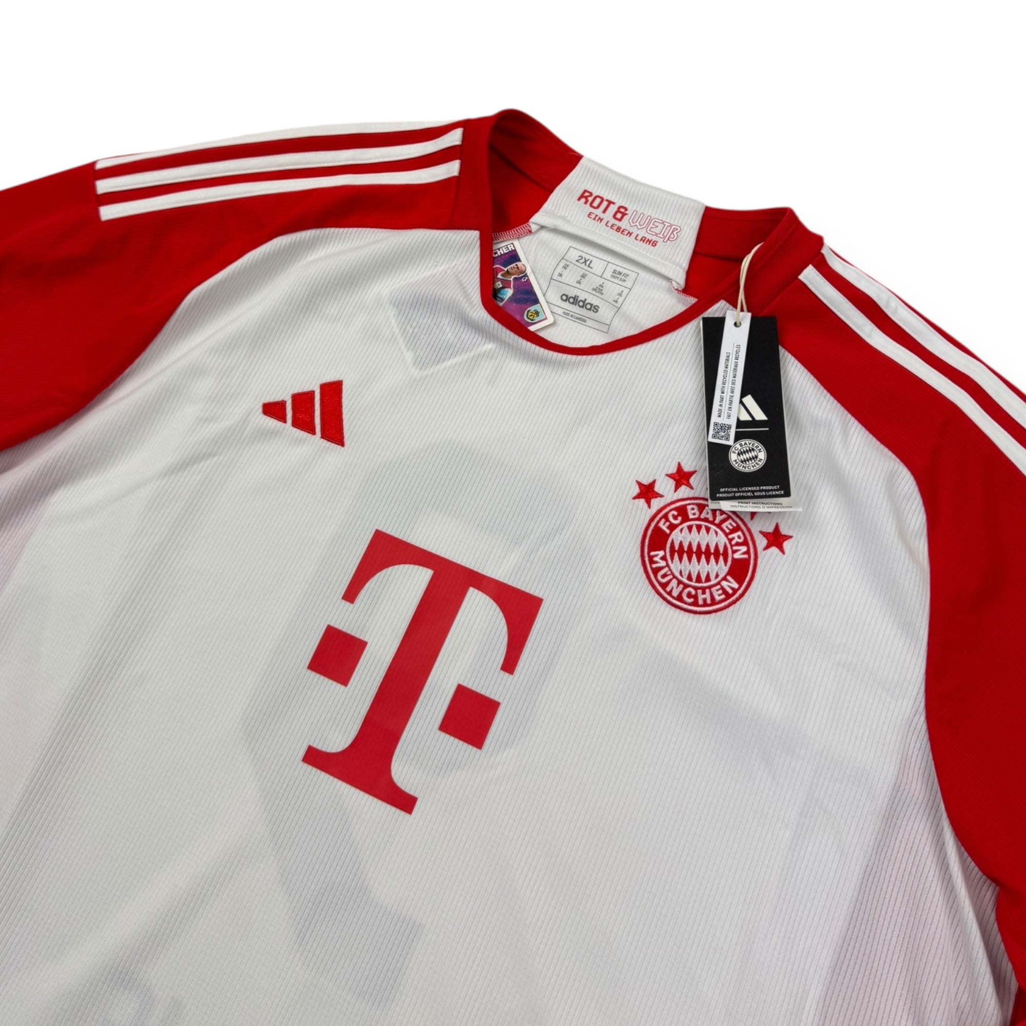 Bayern Munich 2023 Home Shirt L/S, Kane 9 (XXL)