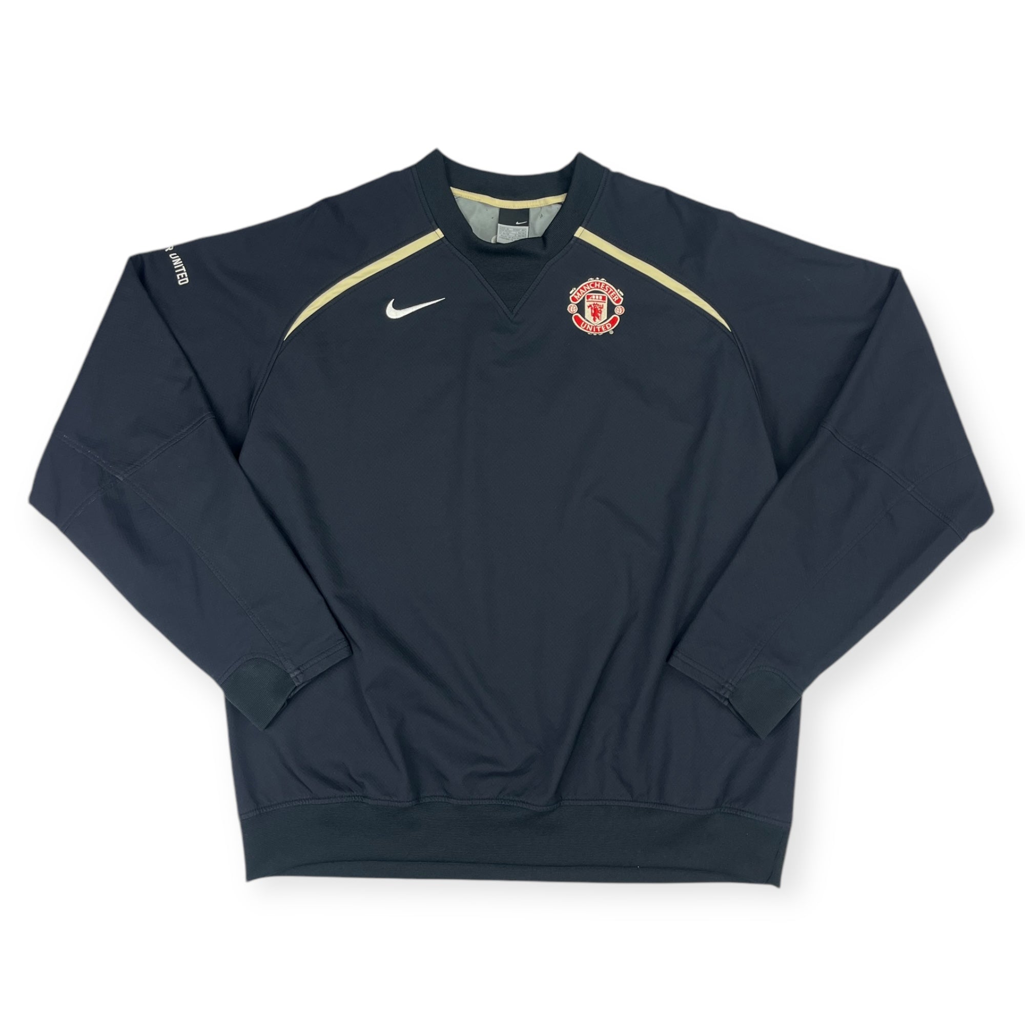 2002-03 Manchester United Nike Drill Top - 10/10 - (L)