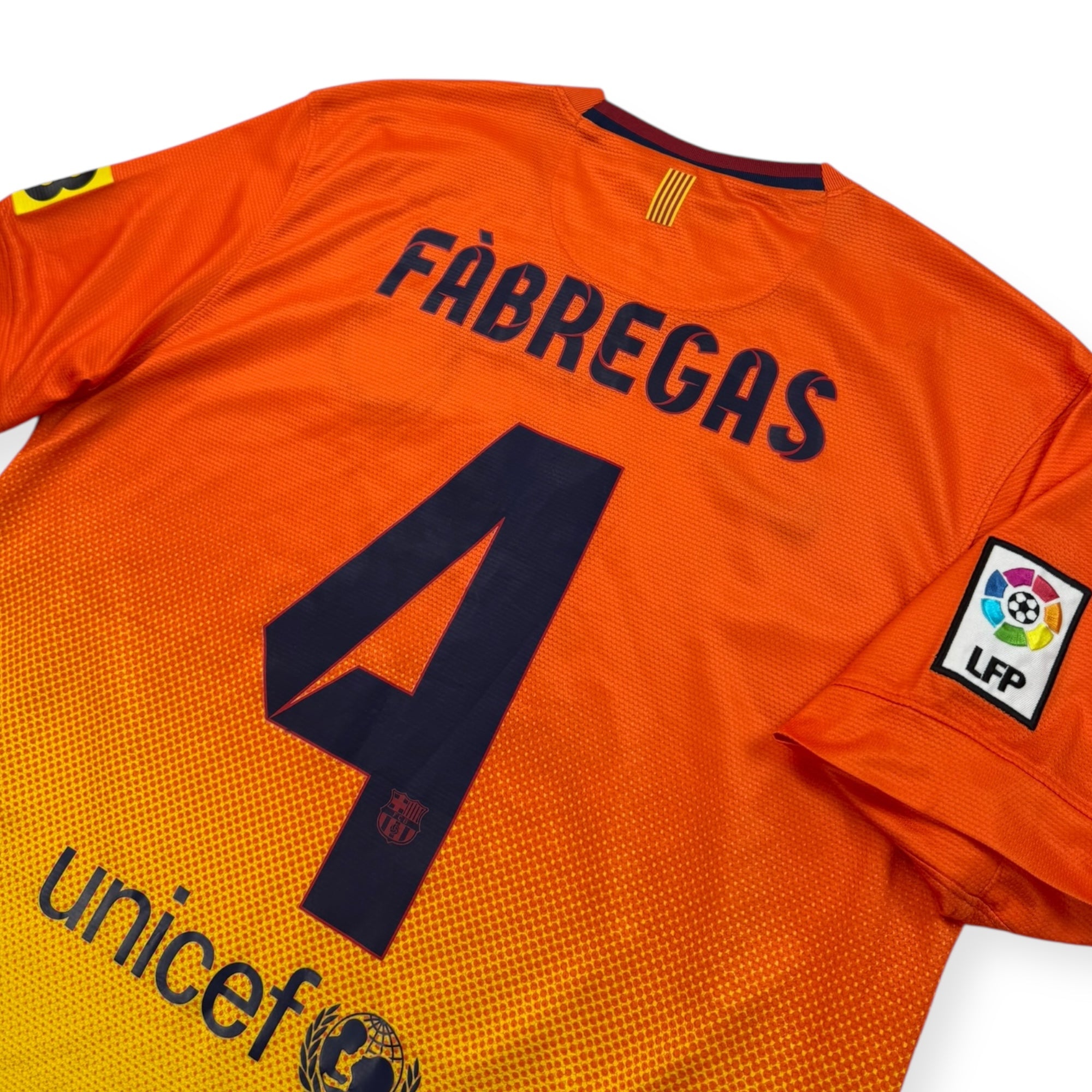 FC Barcelona 2012 Away Shirt, Fabregas 4 (M)