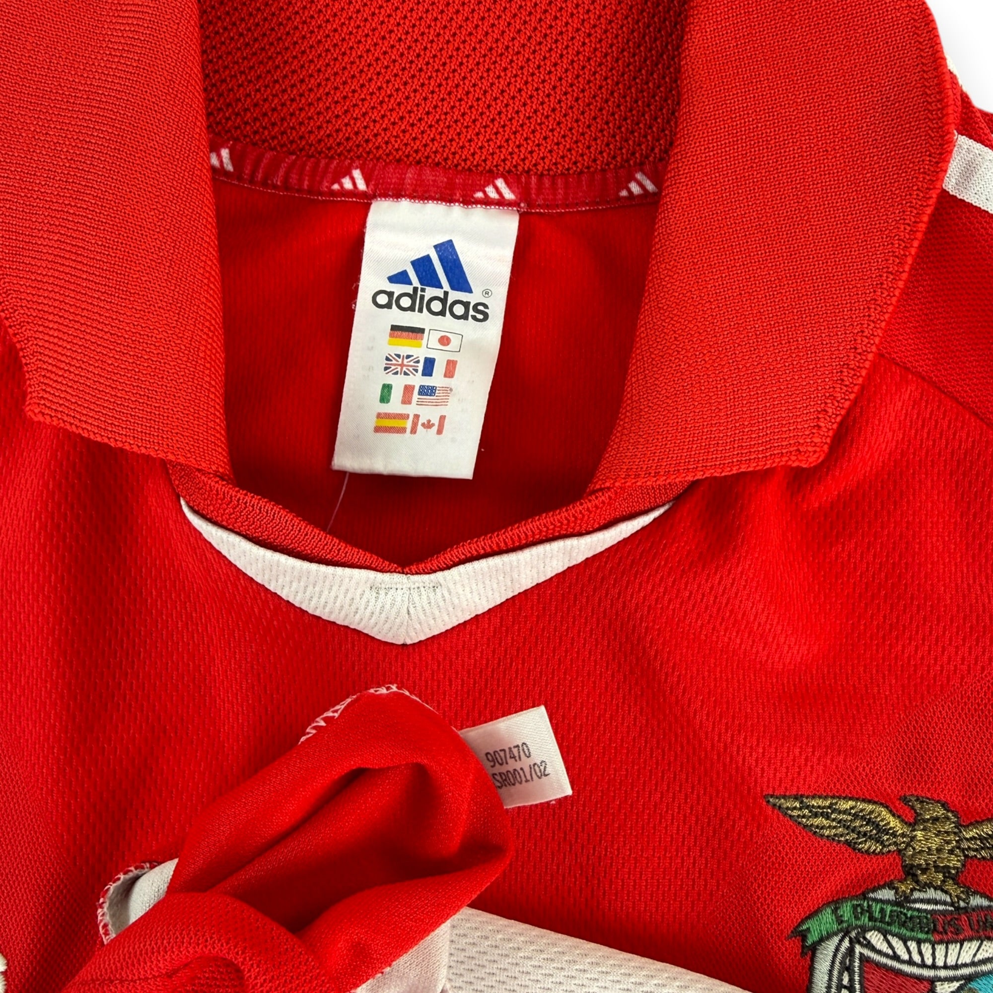 Benfica 2001 Home Shirt (M)